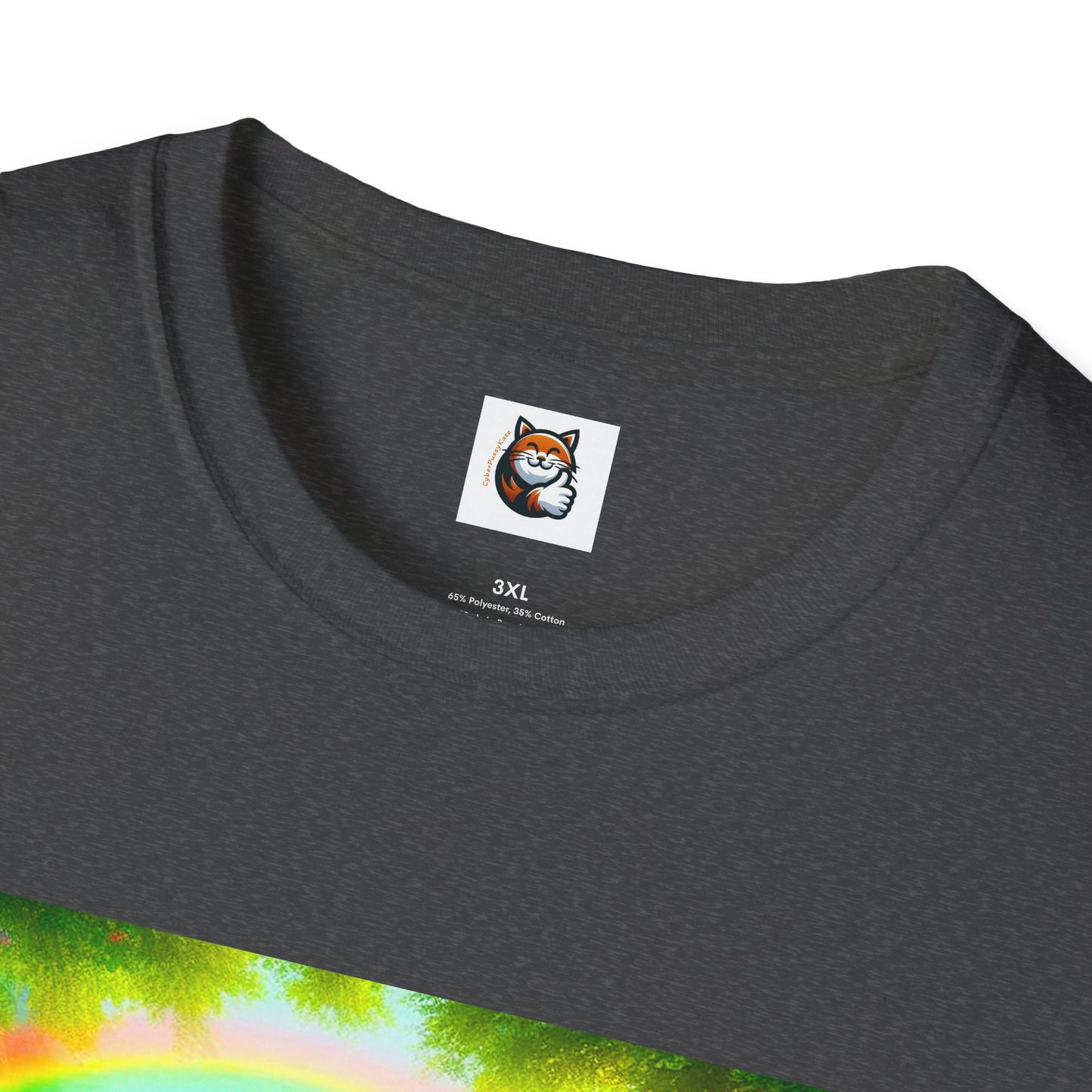 Siberian Cat pretty garden shirt