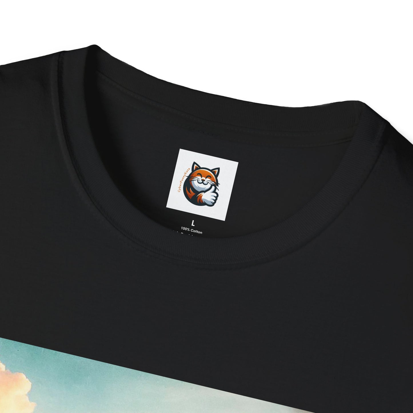Wacky Norwegian Forest Cat Unisex Softstyle T-Shirt