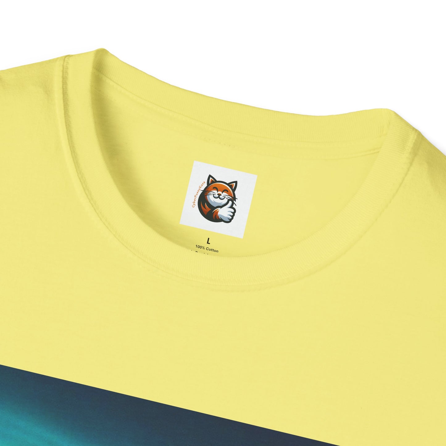 Wacky Persian Cat Unisex Softstyle T-Shirt