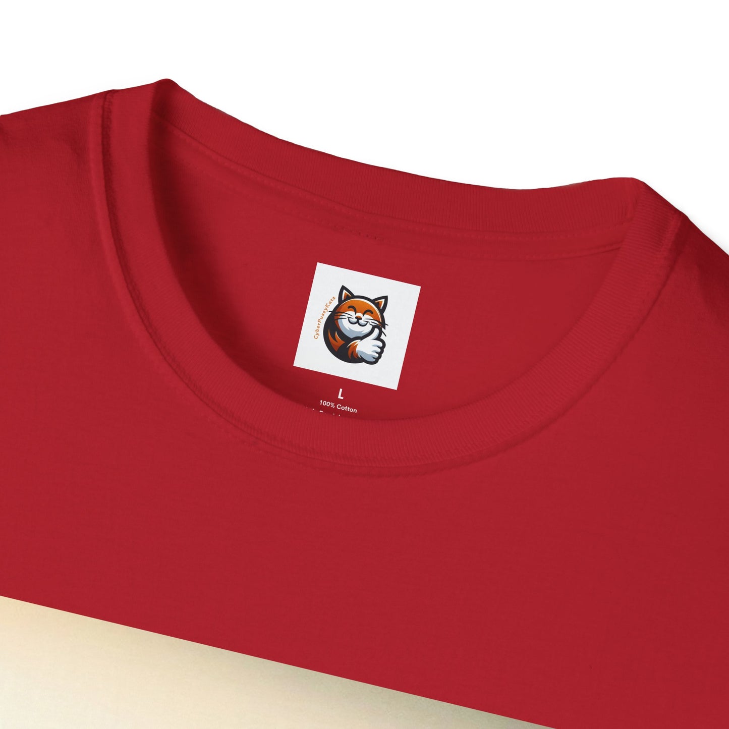 Wacky Persian Cat Unisex Softstyle T-Shirt