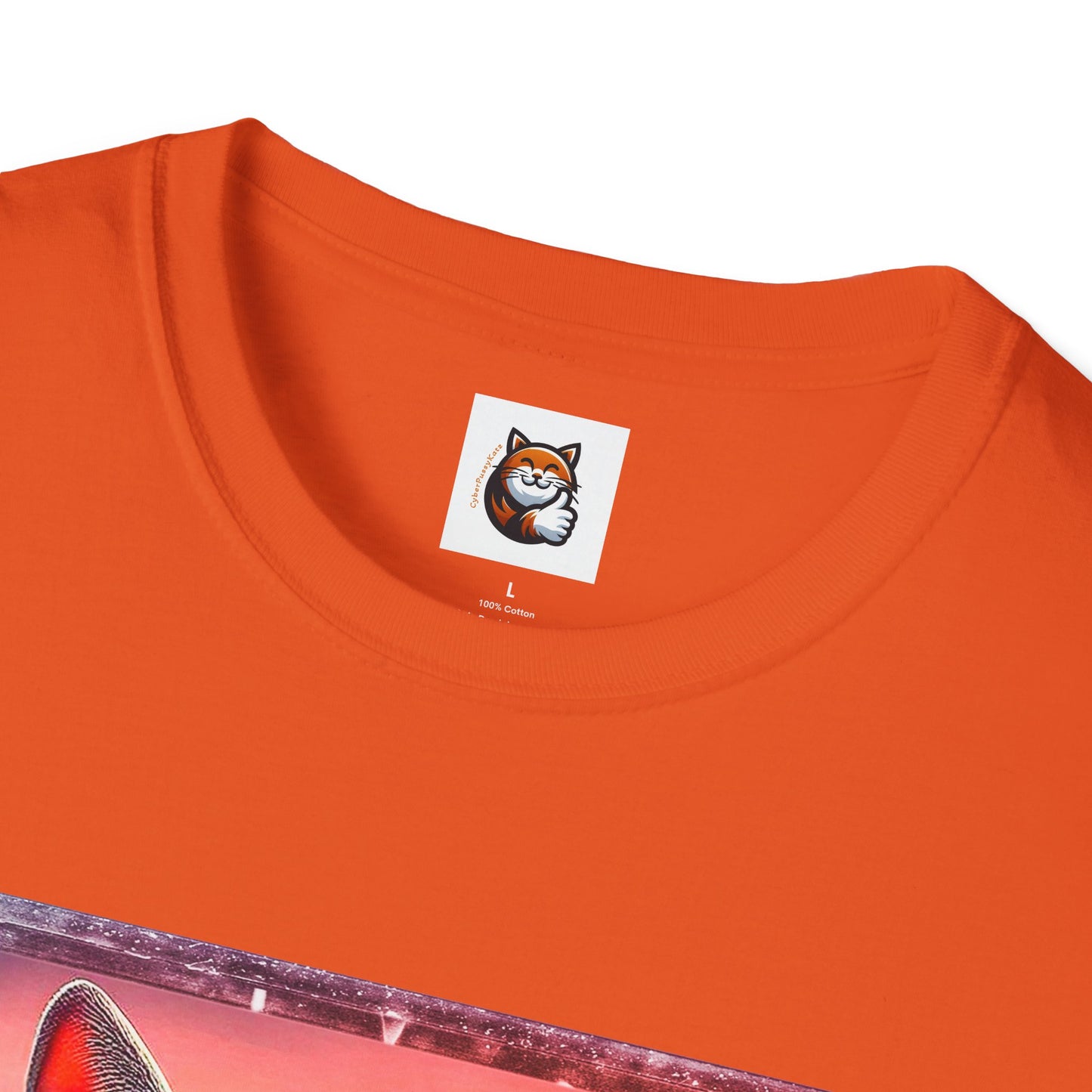 Devon Rex Cat Unisex Softstyle T-Shirt
