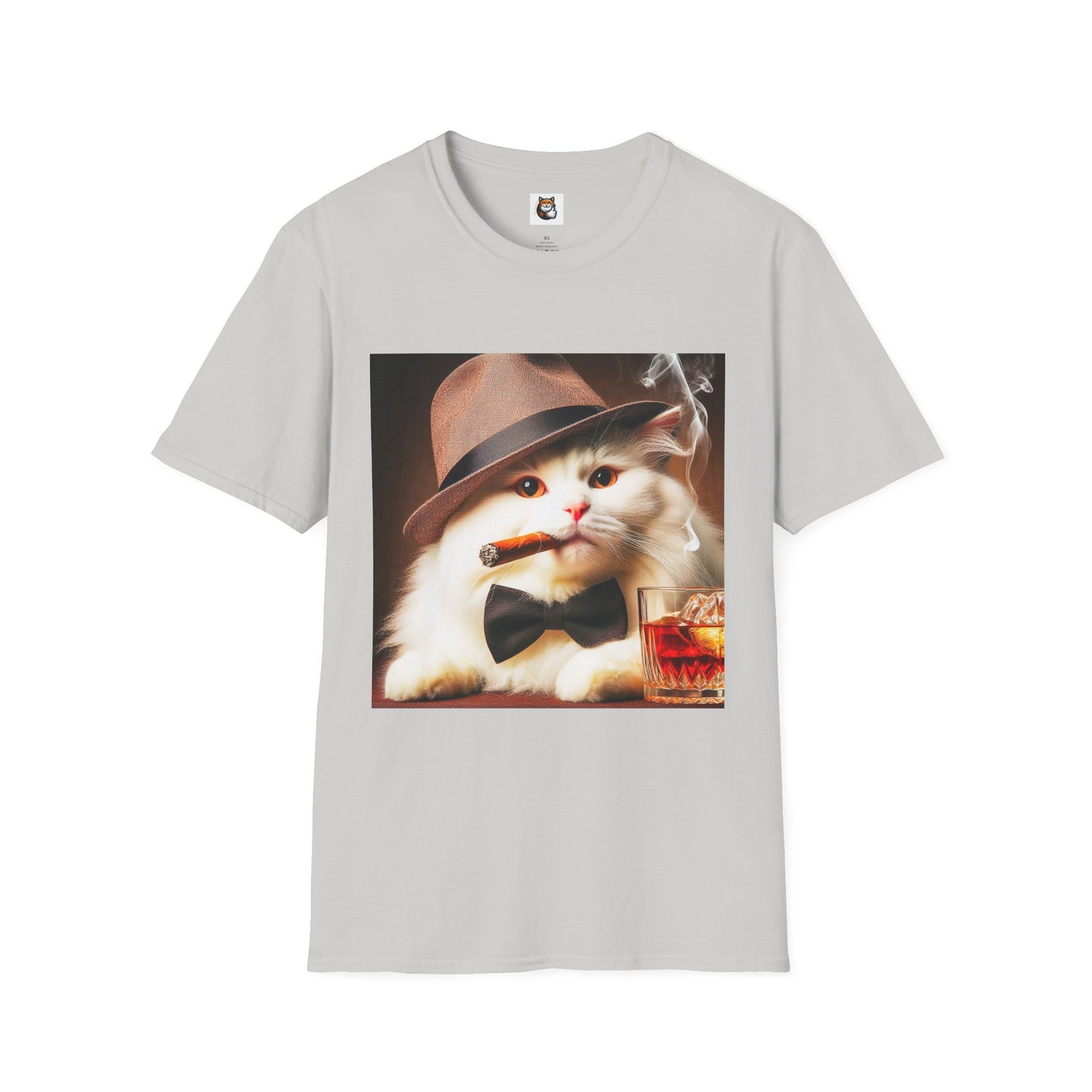 Siberian Cat bar smoking shirt