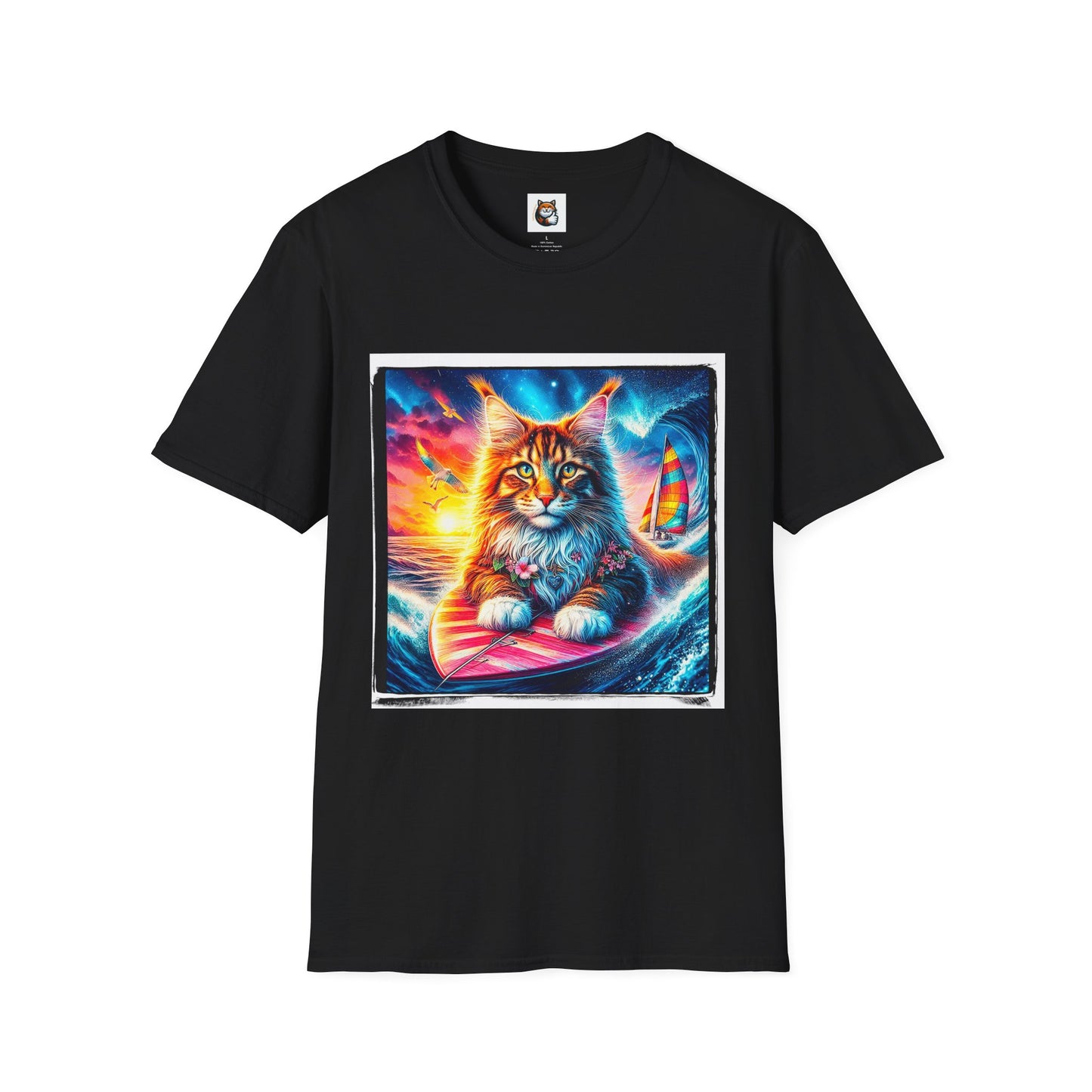 Maine Coon Unisex Softstyle T-Shirt