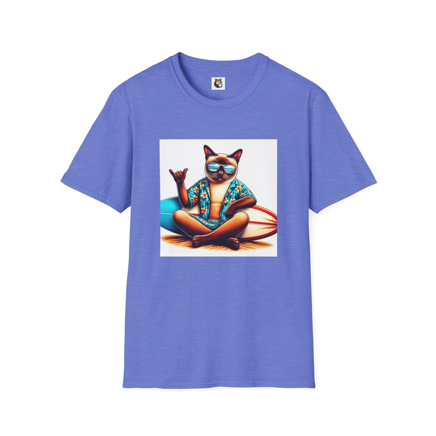 Siamese Cat surfing