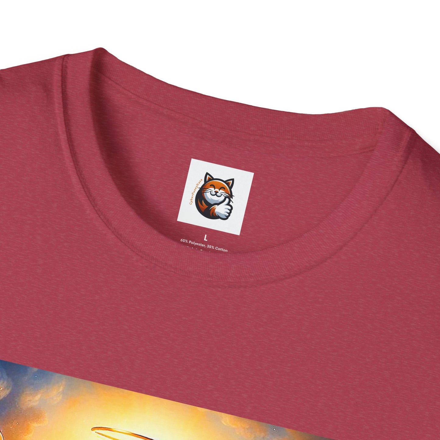 Scottish Fold Cat golden Angel T-Shirt