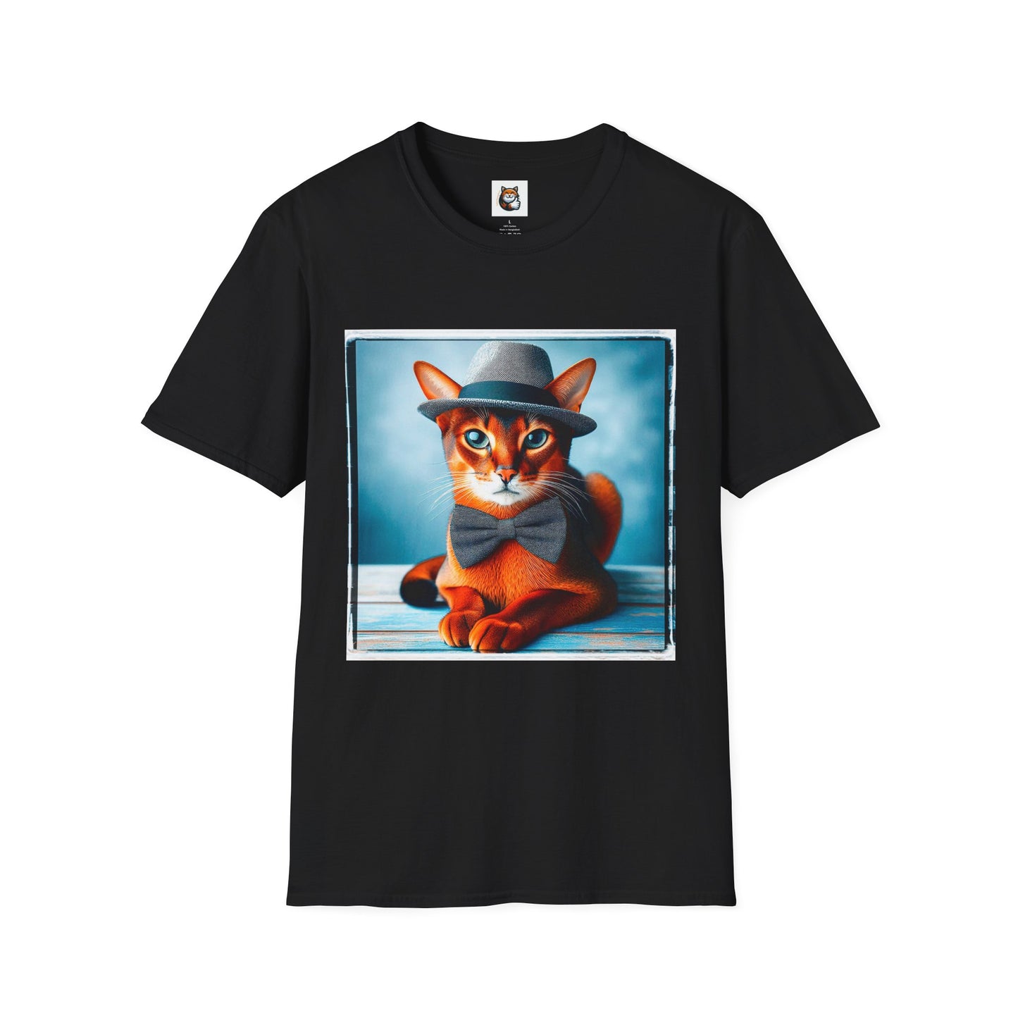Abyssinian bow tie Softstyle T-Shirt