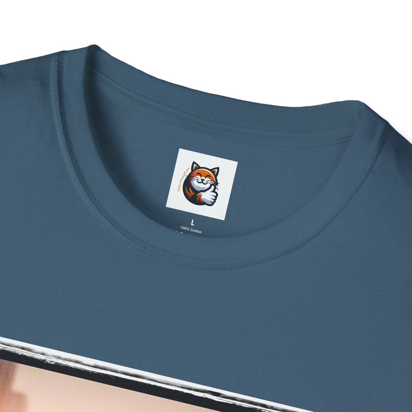 Wacky Devon Rex Cat Unisex Softstyle T-Shirt