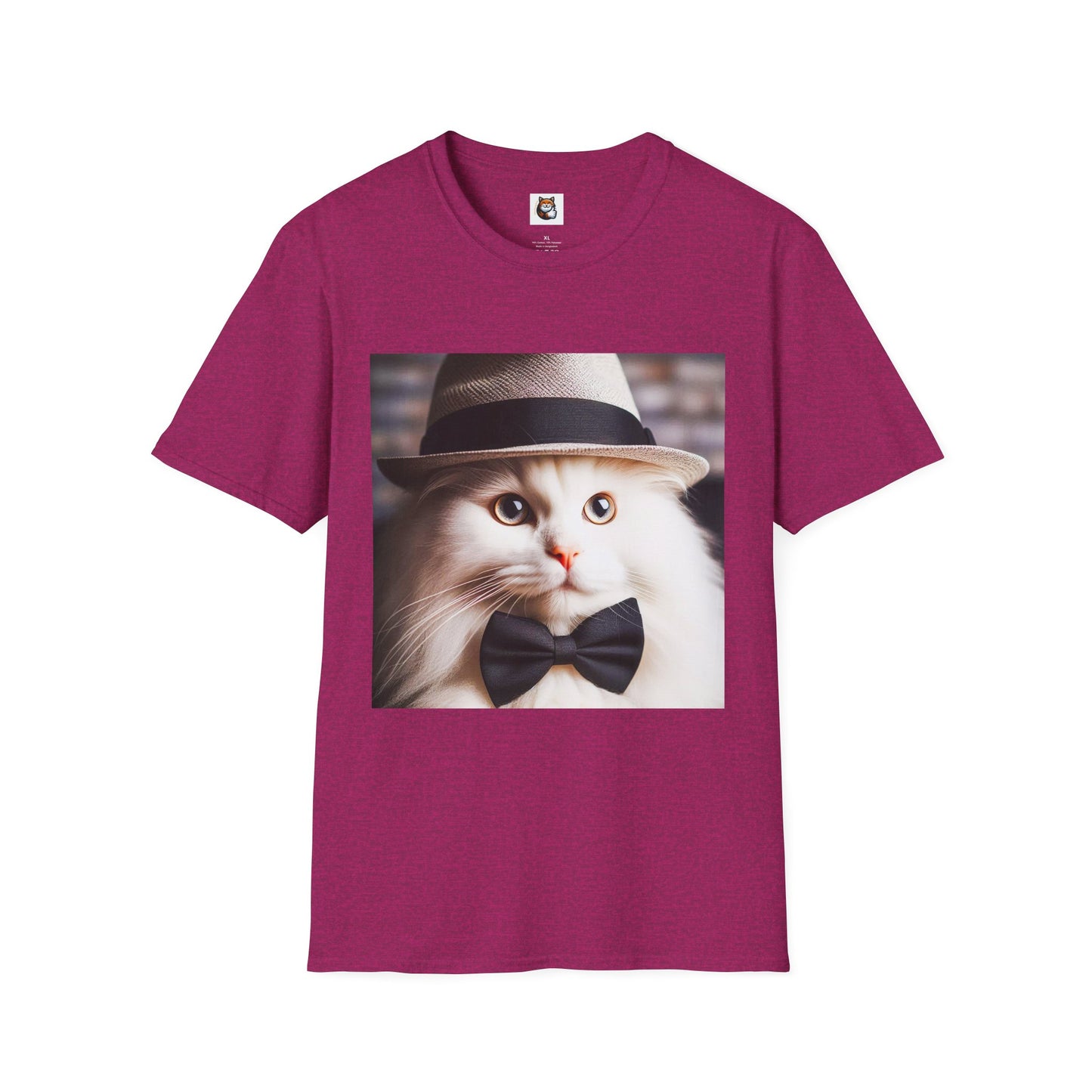 Siberian Cat black bow tie
