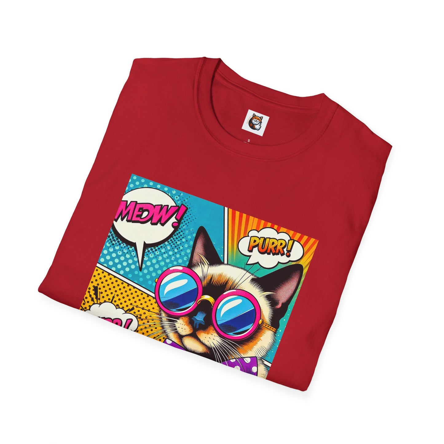 Siamese Cat comic book cutie