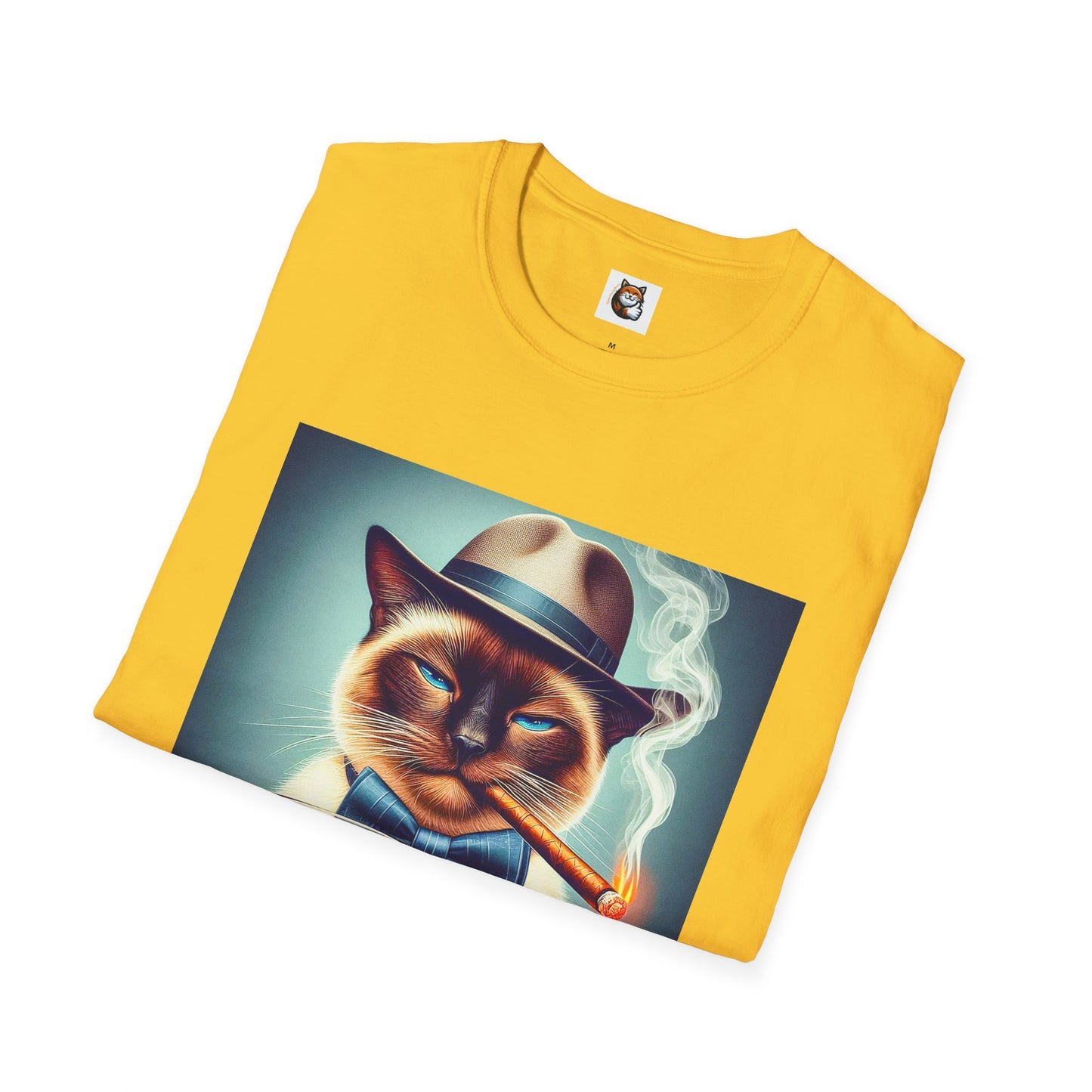 Siamese Cat smoking shirt