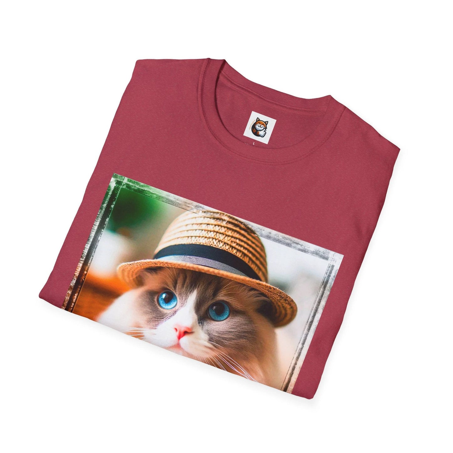 Ragdoll Unisex bow tie T-Shirt by Printify