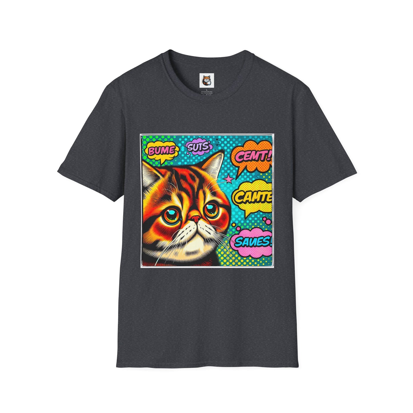 Exotic Shorthair Cat Unisex Softstyle T-Shirt