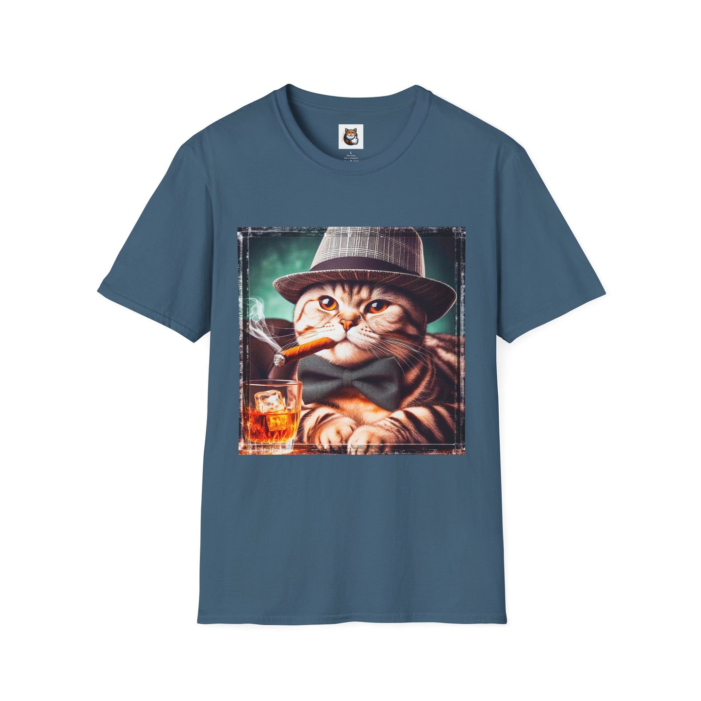 American Shorthair cigars Softstyle T-Shirt