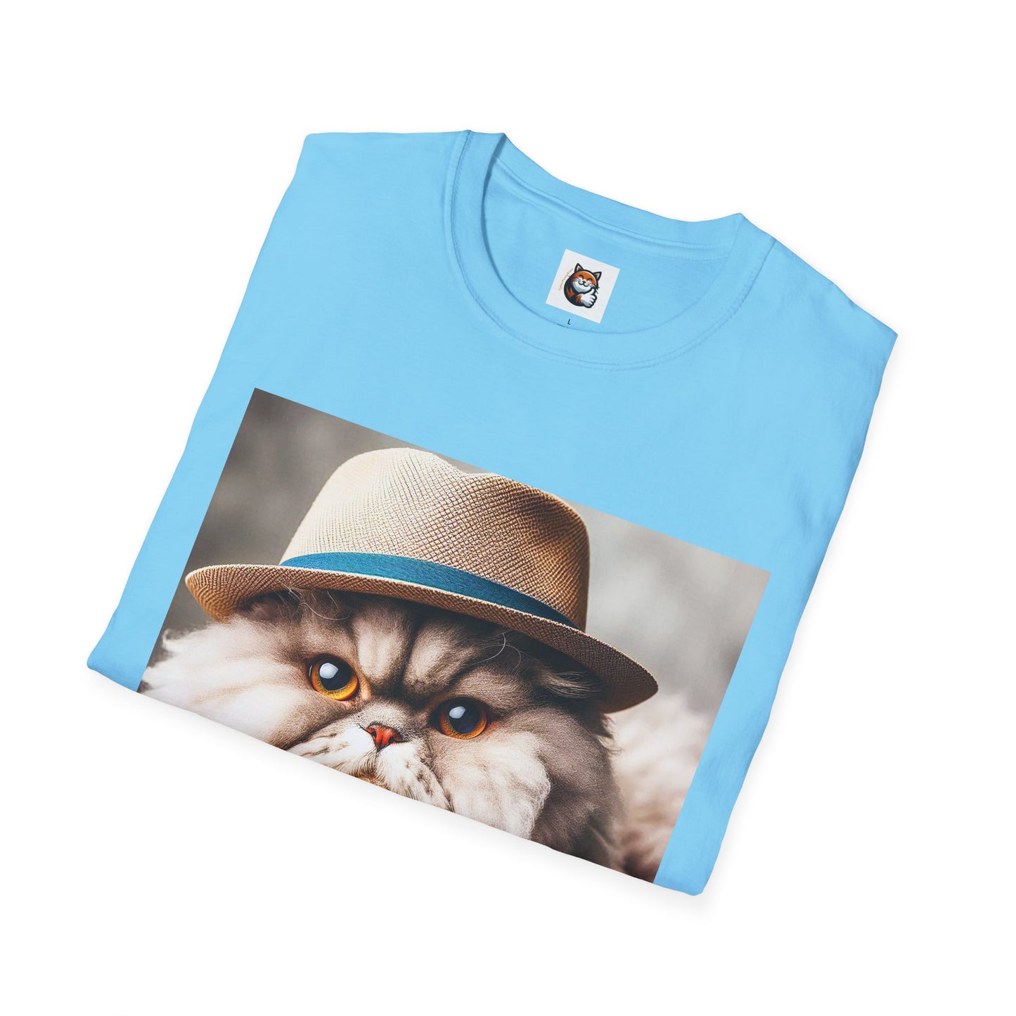 Selkirk Rex Cat T-Shirt top hat and bow tie