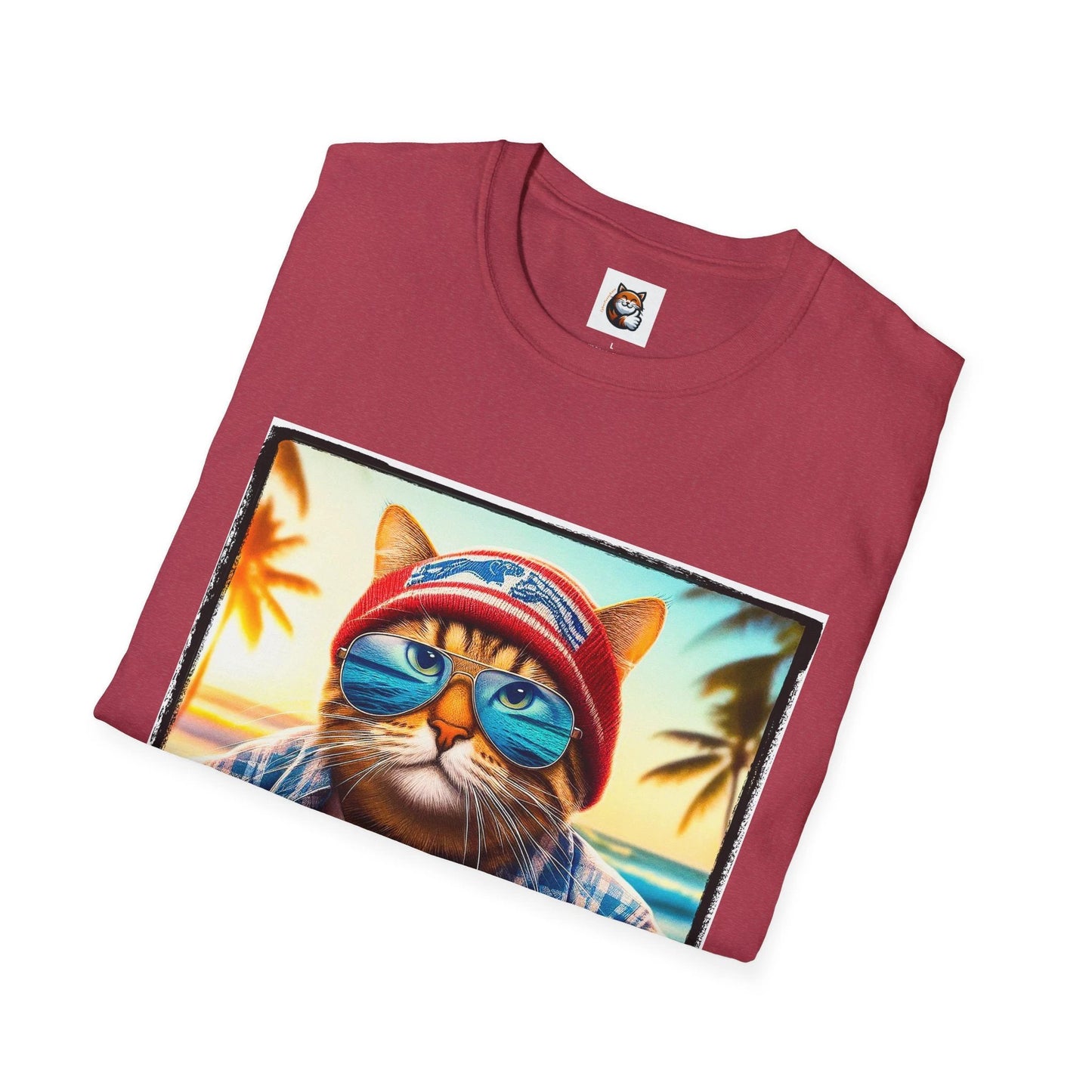 Domestic Cat Unisex Softstyle T-Shirt by Printify