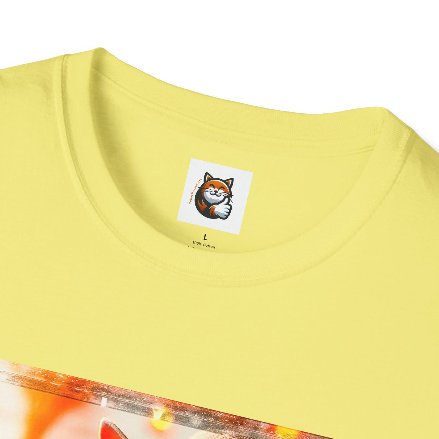 Devon Rex Cat Unisex Softstyle T-Shirt