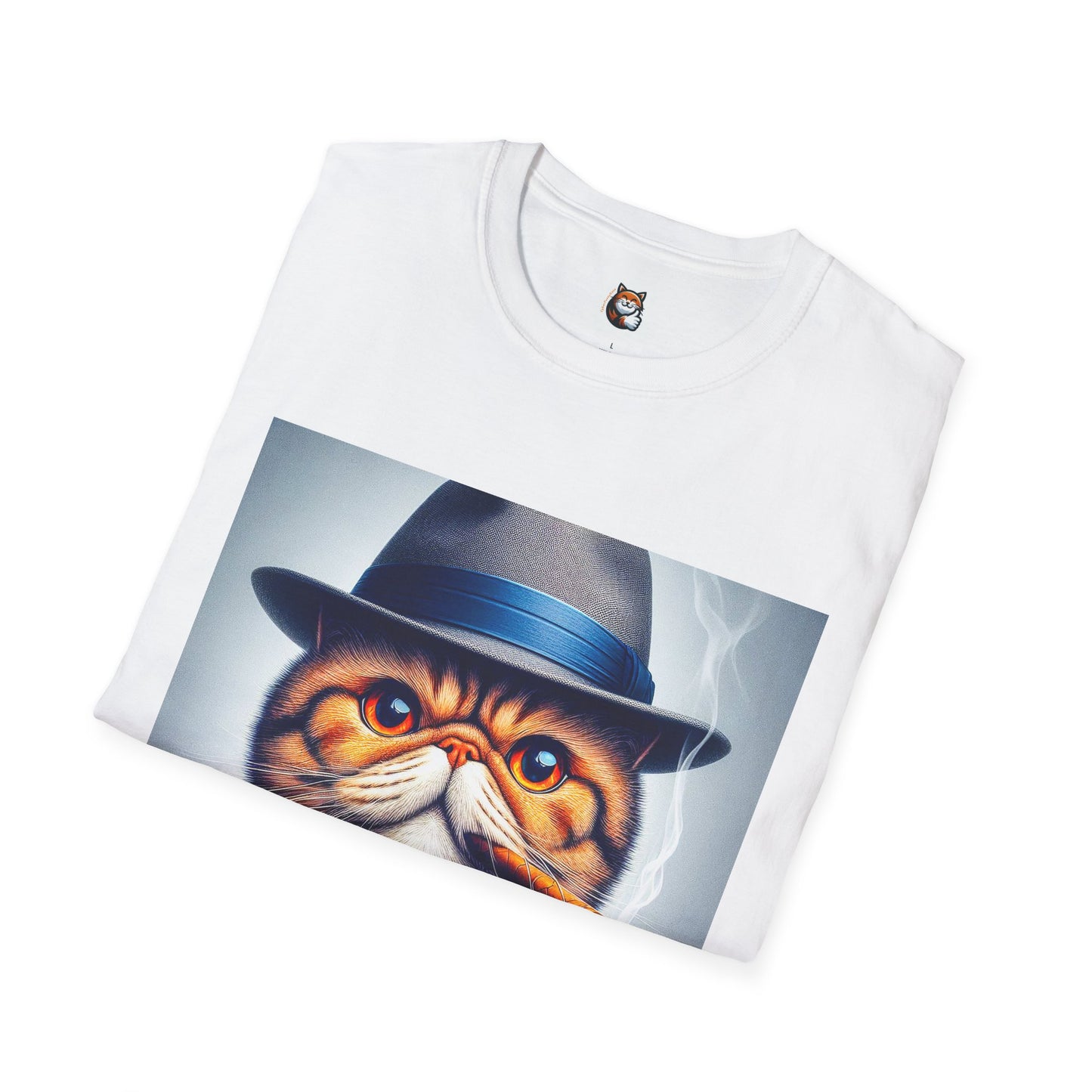 Exotic Shorthair Cat Unisex Softstyle T-Shirt