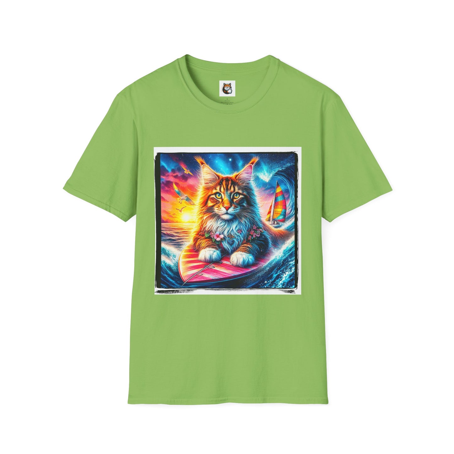 Maine Coon Unisex Softstyle T-Shirt