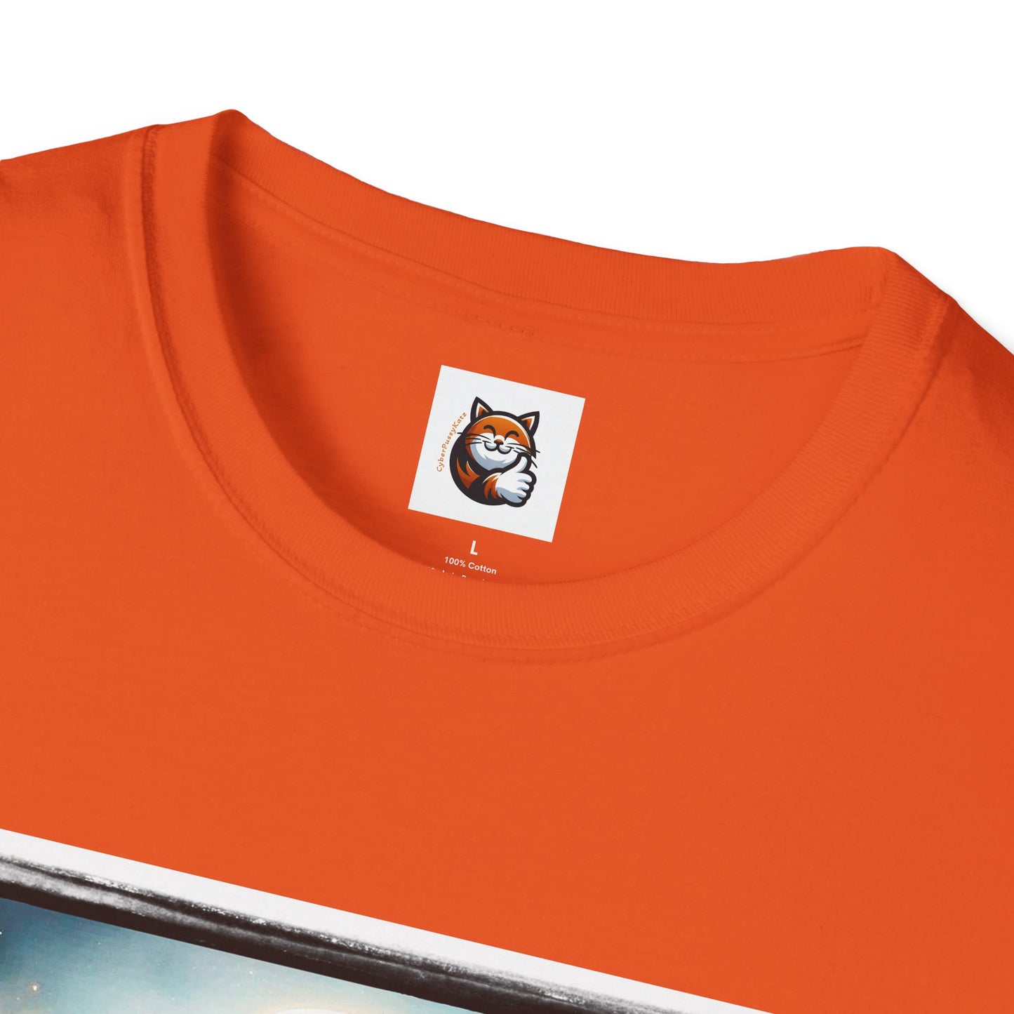 Devon Rex wings Unisex Softstyle T-Shirt