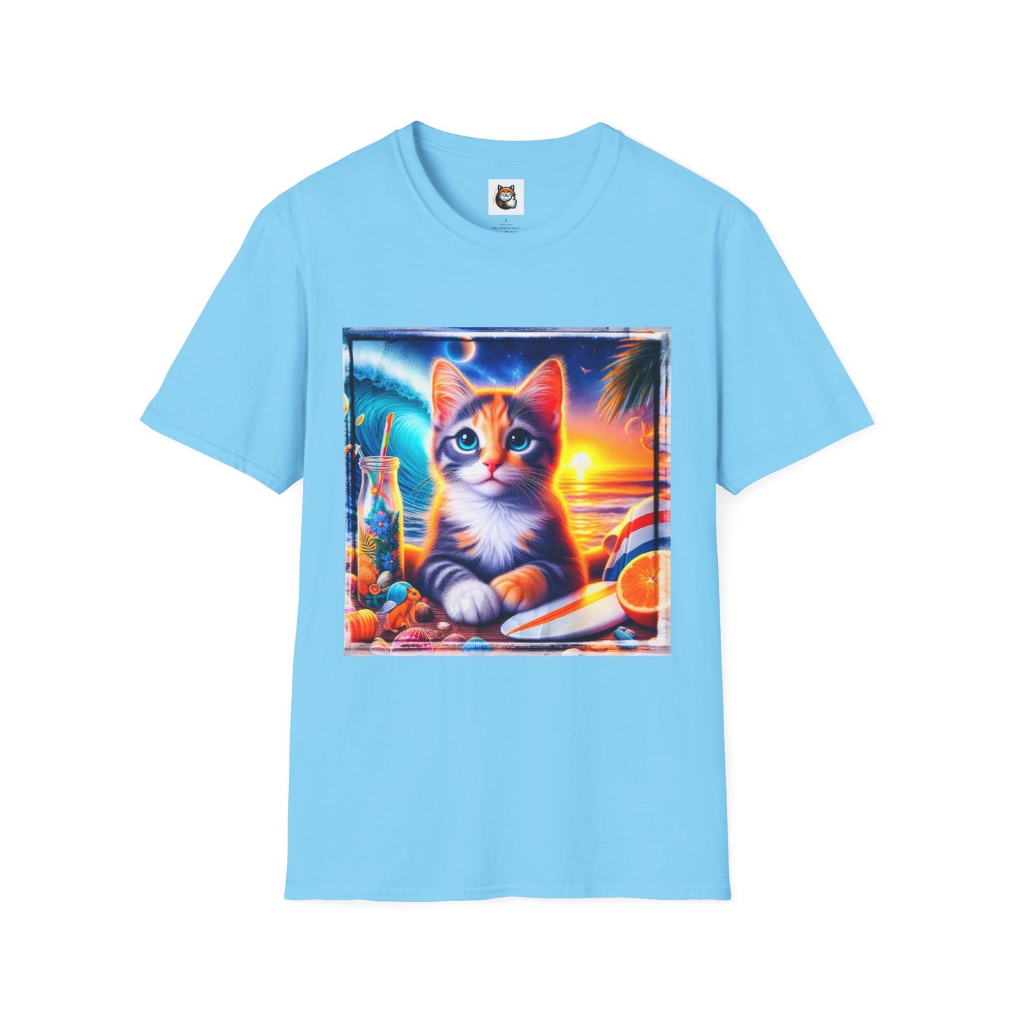 Domestic Cat Unisex Softstyle T-Shirt