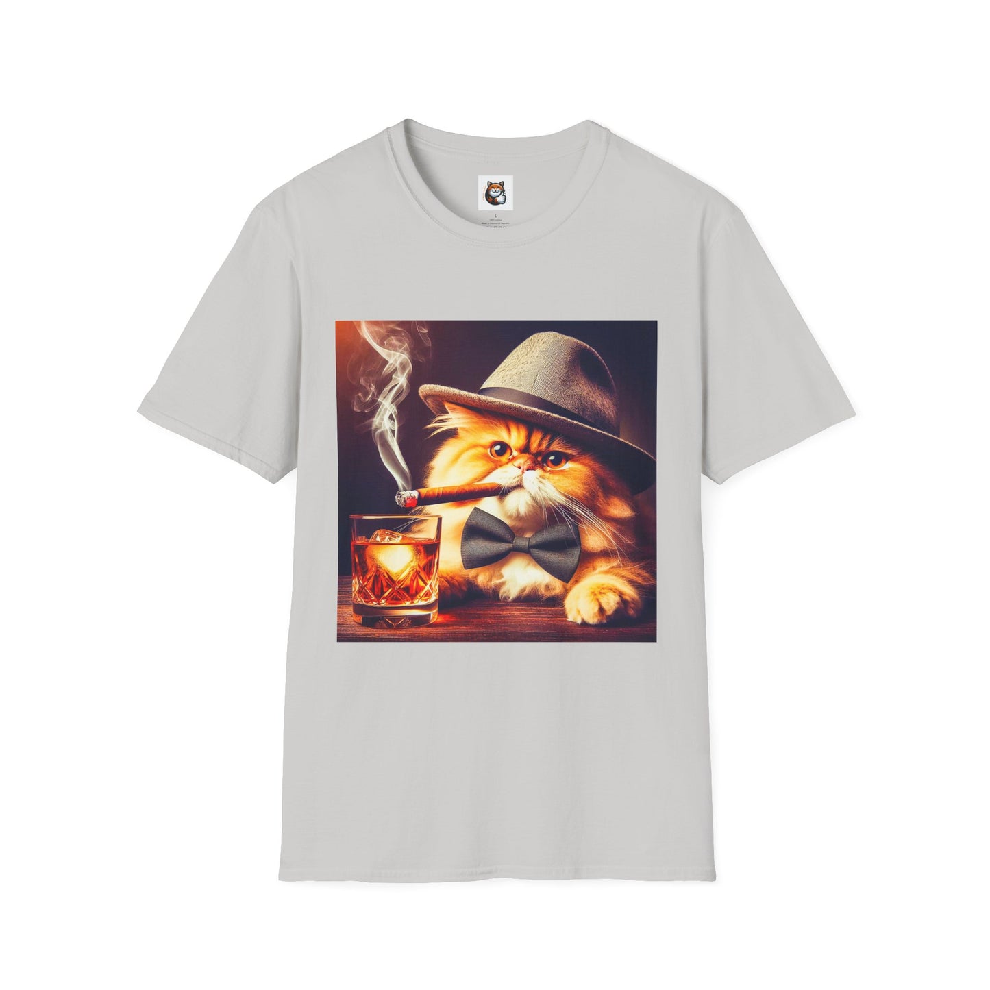 Persian Cat Unisex Softstyle T-Shirt