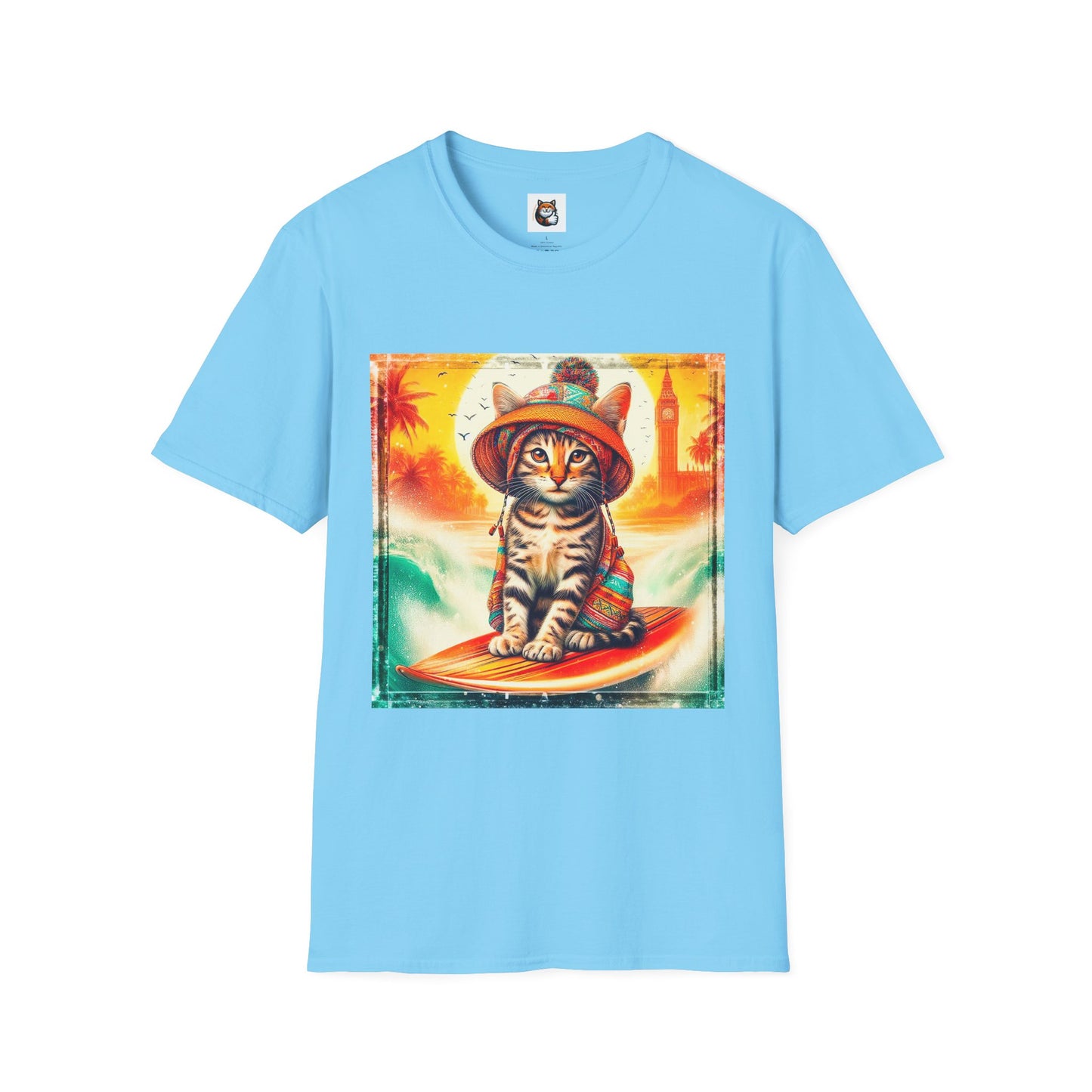 Domestic Cat Unisex Softstyle T-Shirt