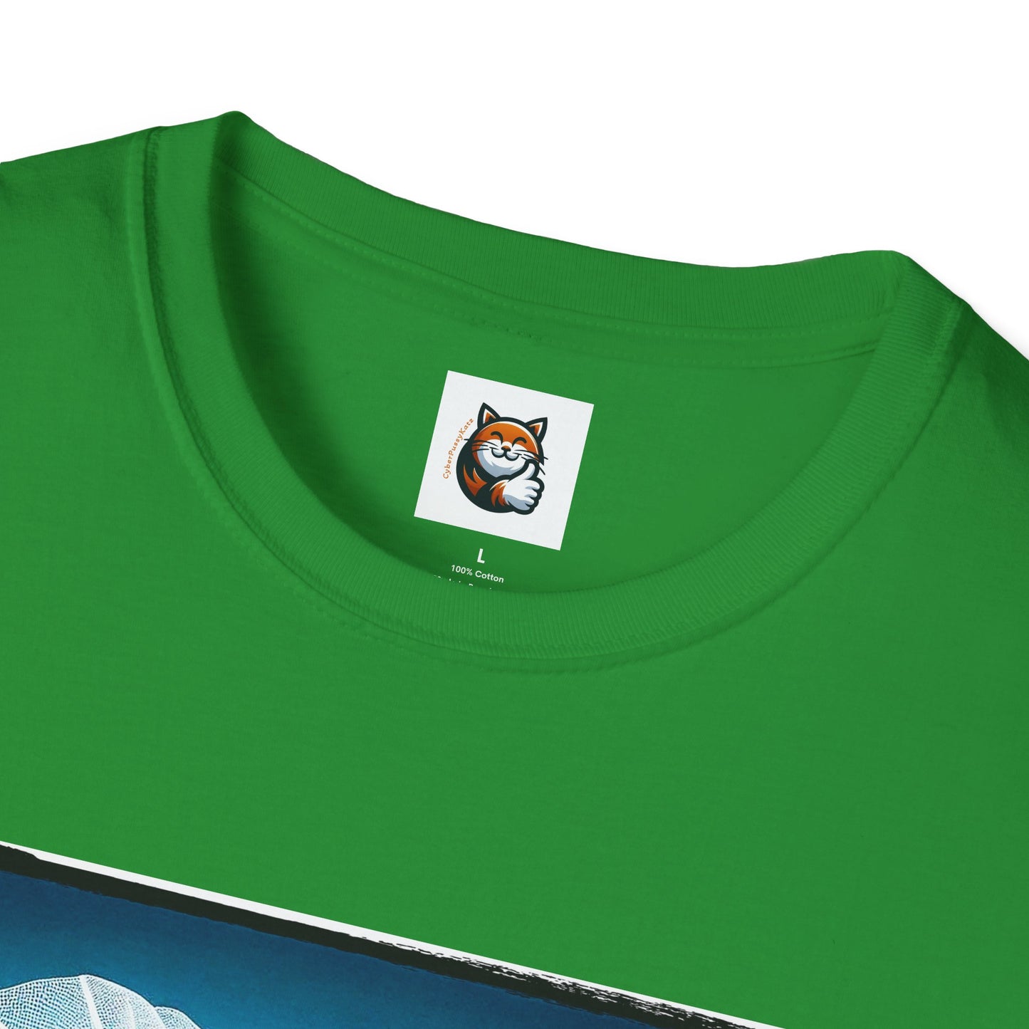 Wacky American Shorthair driving Softstyle T-Shirt