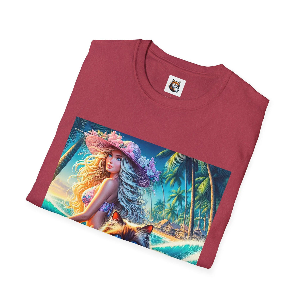 Birman hawaii Softstyle T-Shirt by Printify