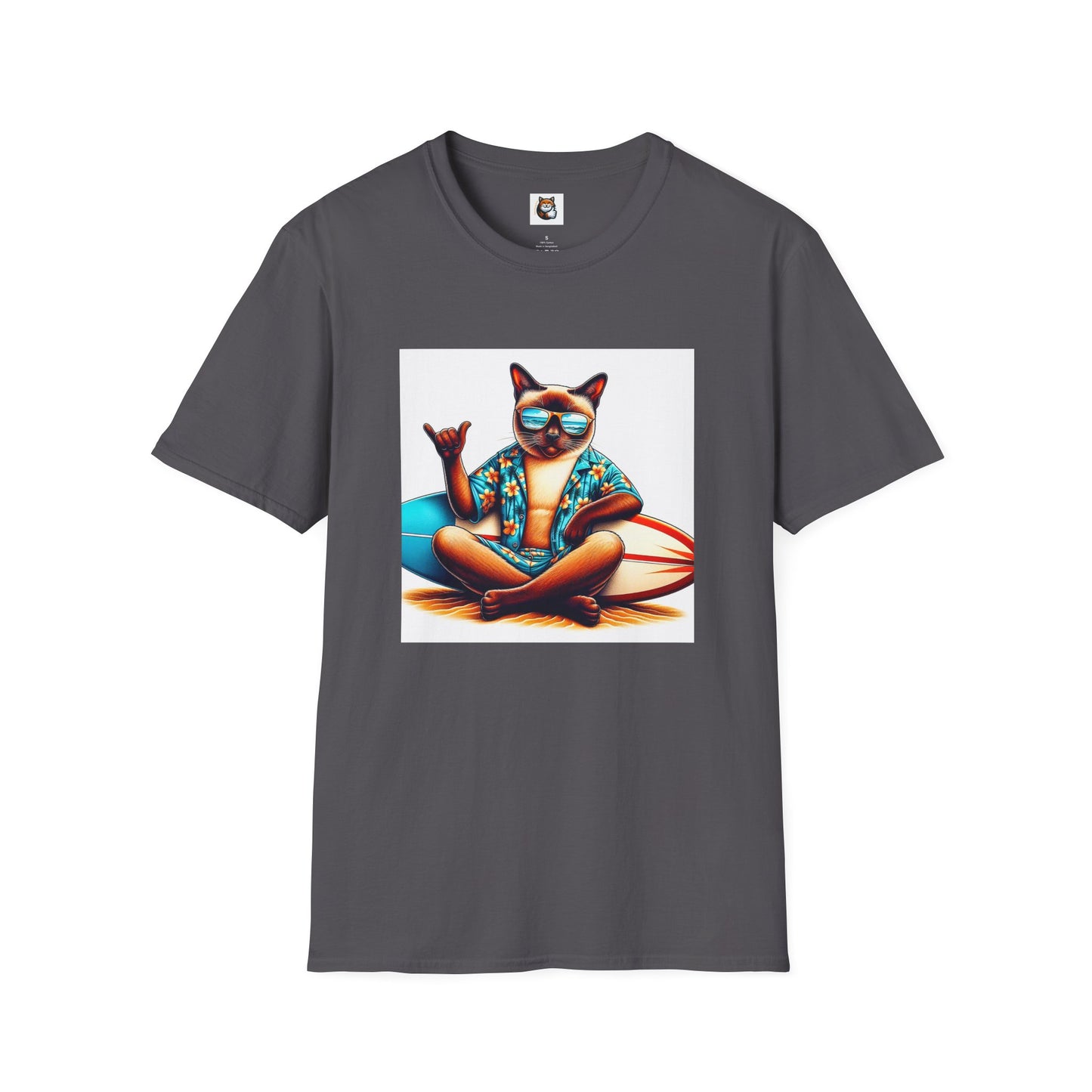 Siamese Cat surfing