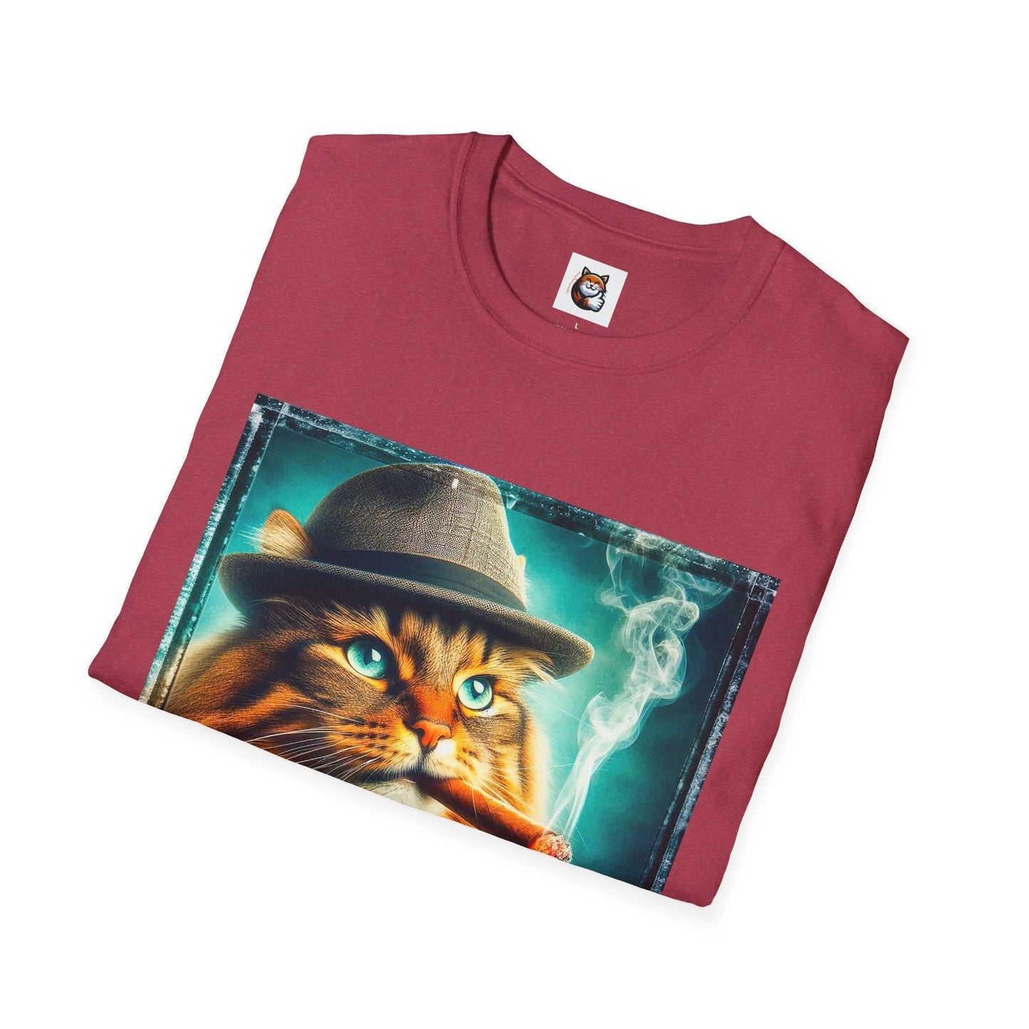 Norwegian Forest Cat Unisex Softstyle T-Shirt by Printify