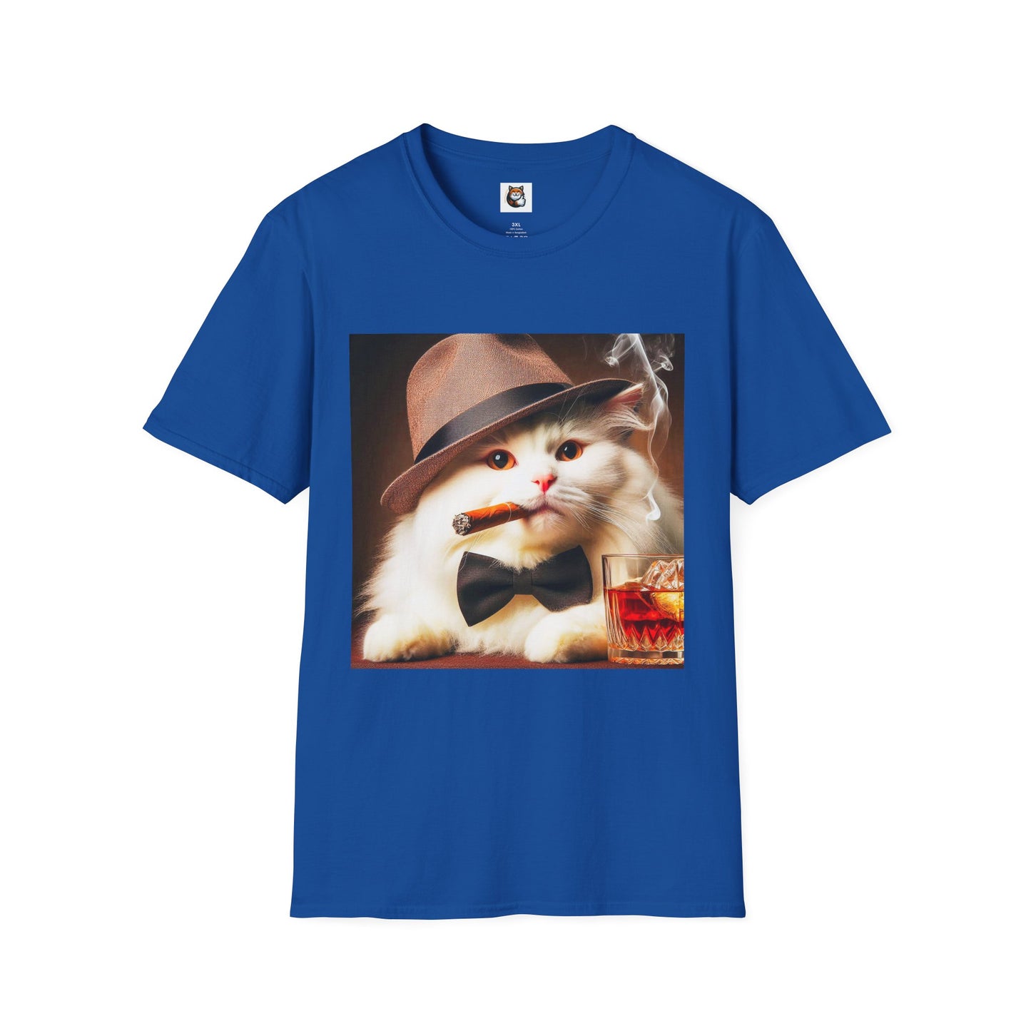 Siberian Cat bar smoking shirt