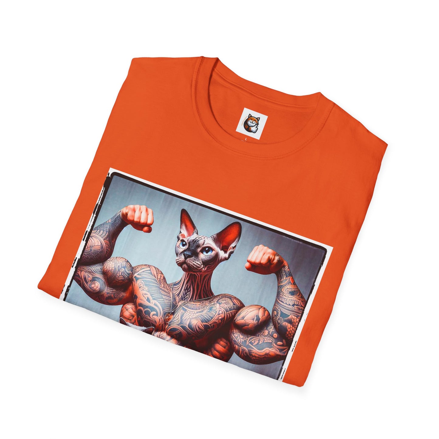 Devon Rex Cat Unisex Softstyle T-Shirt
