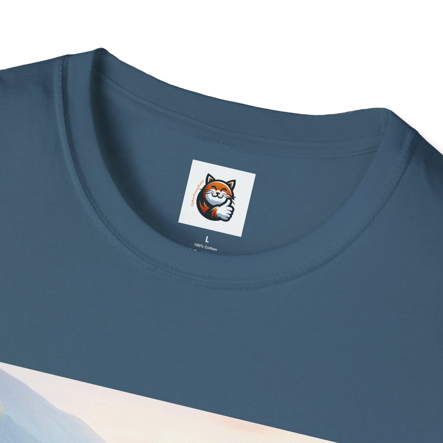 Wacky Norwegian Forest Cat Unisex Softstyle T-Shirt