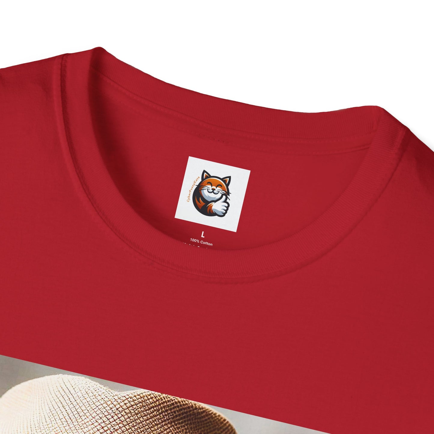 Selkirk Rex Cat T-Shirt top hat and bow tie