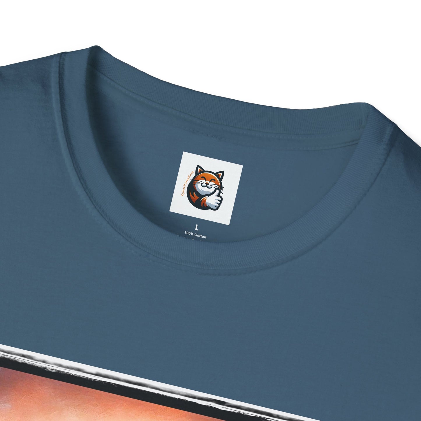 Devon Rex Cat pretty Angel Softstyle T-Shirt