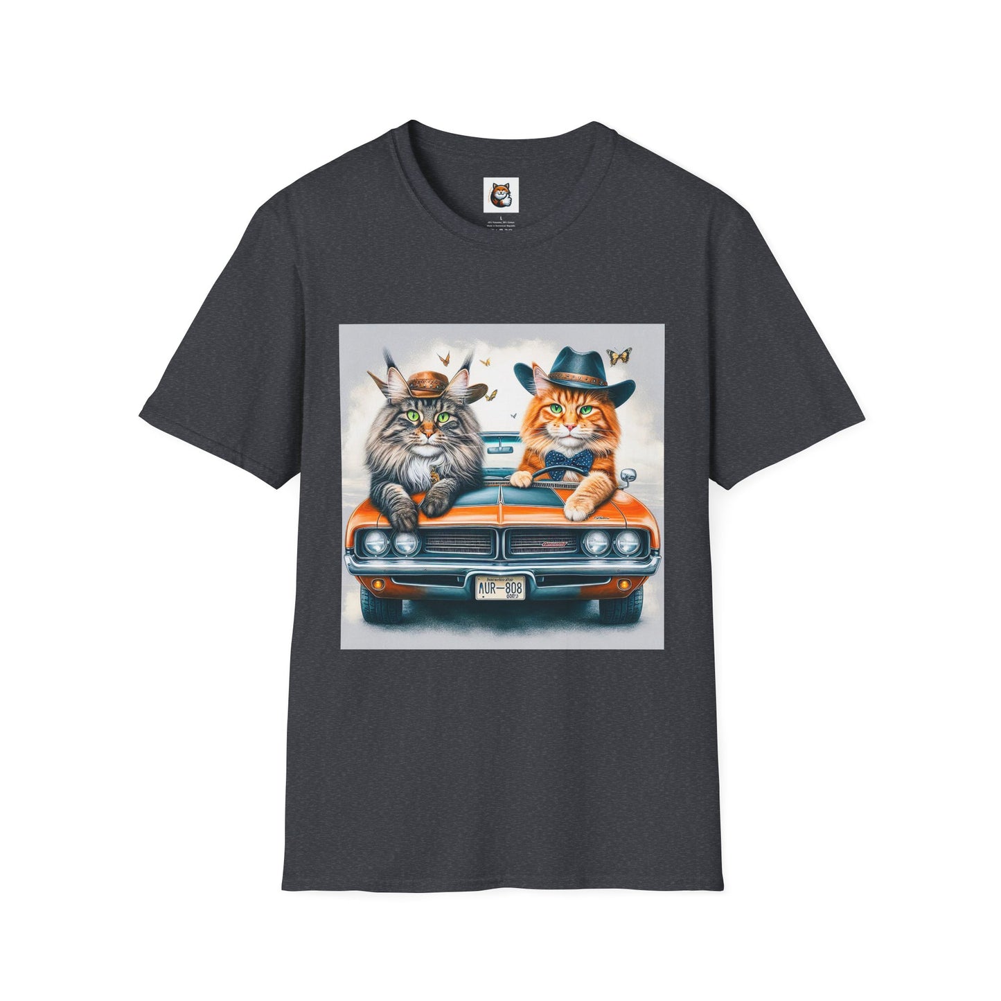 Wacky Maine Coon Unisex Softstyle T-Shirt