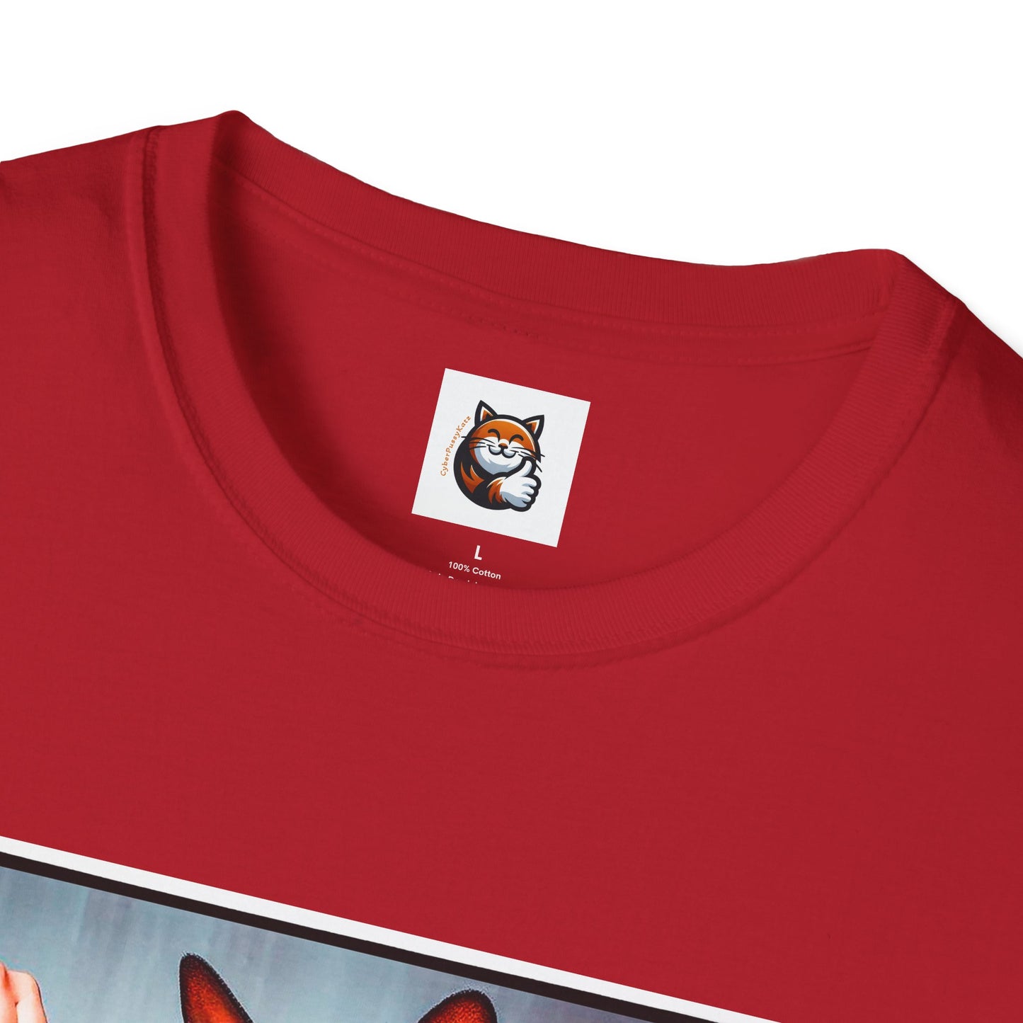 Devon Rex Cat Unisex Softstyle T-Shirt