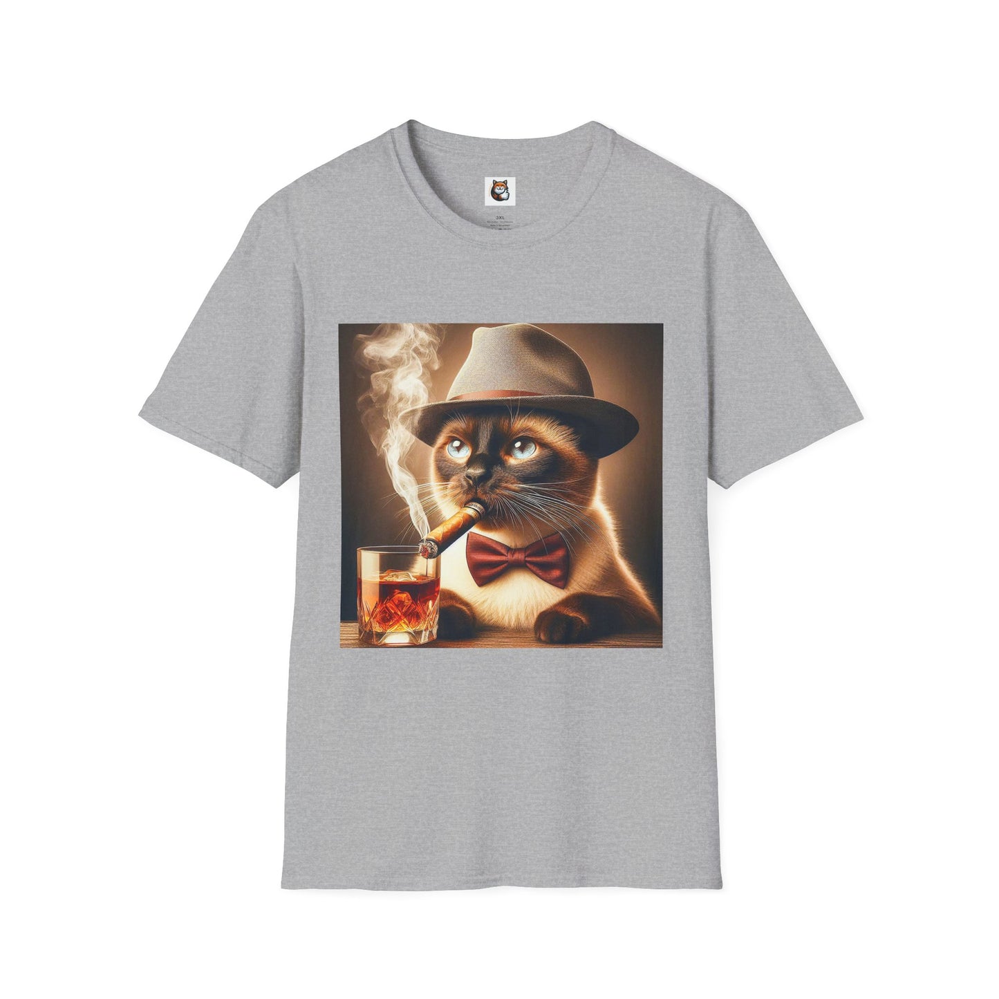 Siamese Cat cigar smoking