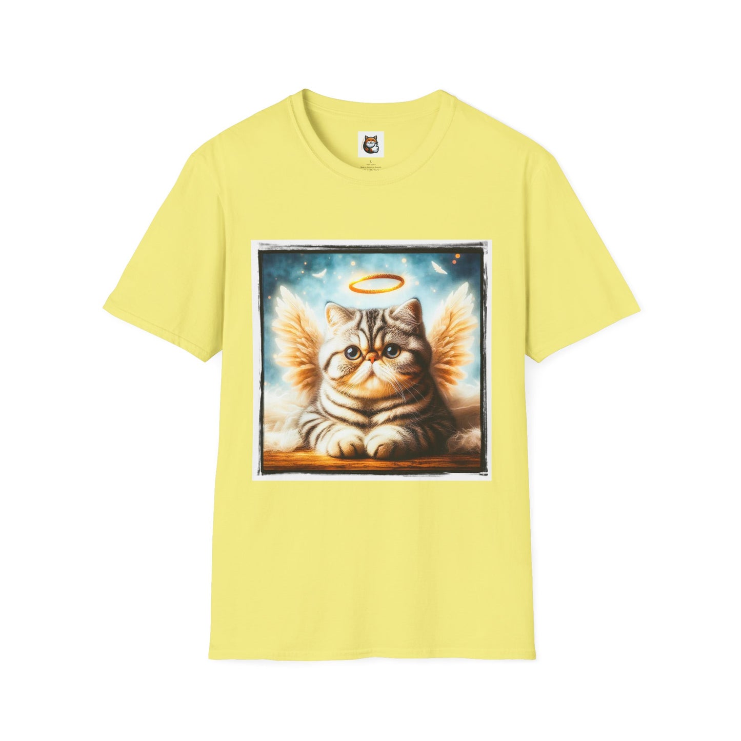 Exotic Shorthair Cat Unisex Softstyle T-Shirt