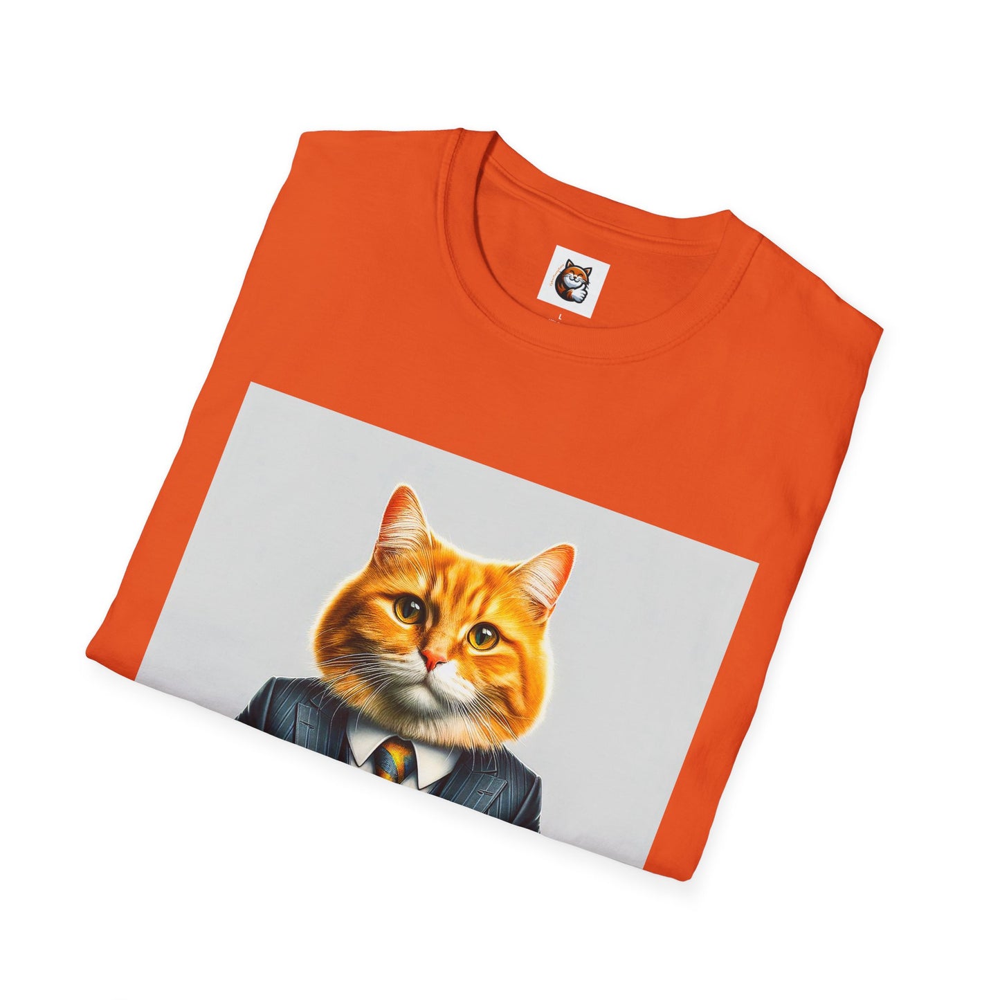 Domestic Cat Unisex Softstyle T-Shirt