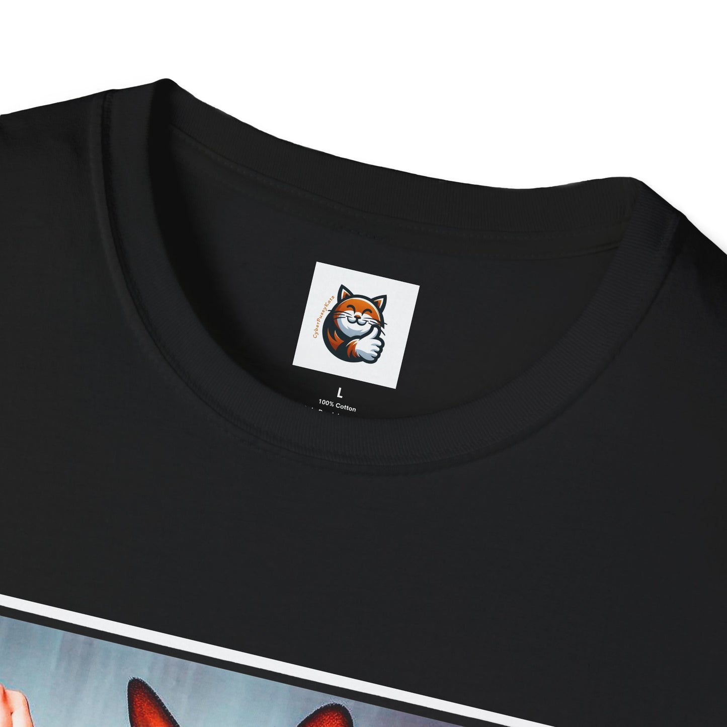 Devon Rex Cat Unisex Softstyle T-Shirt