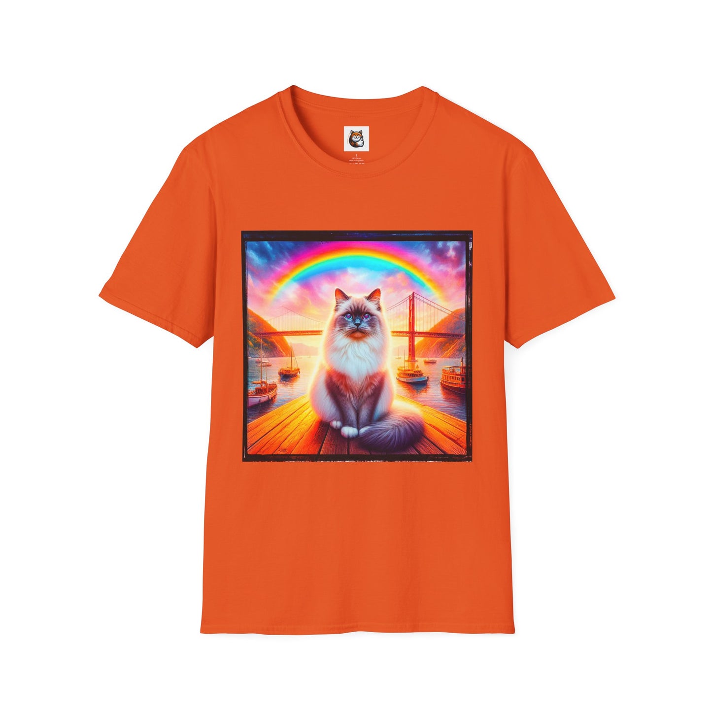 Birman rainbow bridge Softstyle T-Shirt