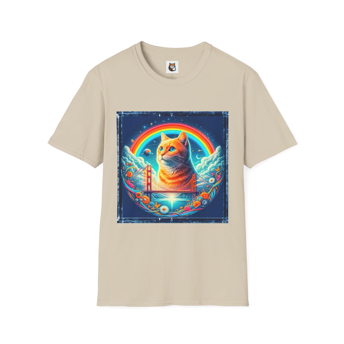 Domestic Cat Unisex Softstyle T-Shirt