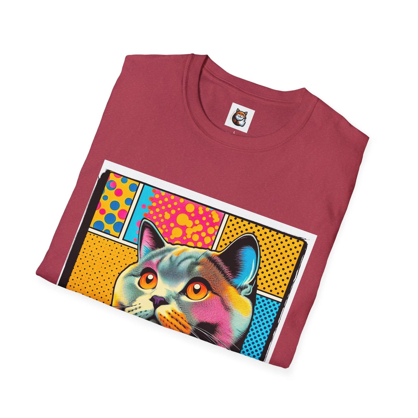 British Shorthair Unisex Softstyle T-Shirt by Printify
