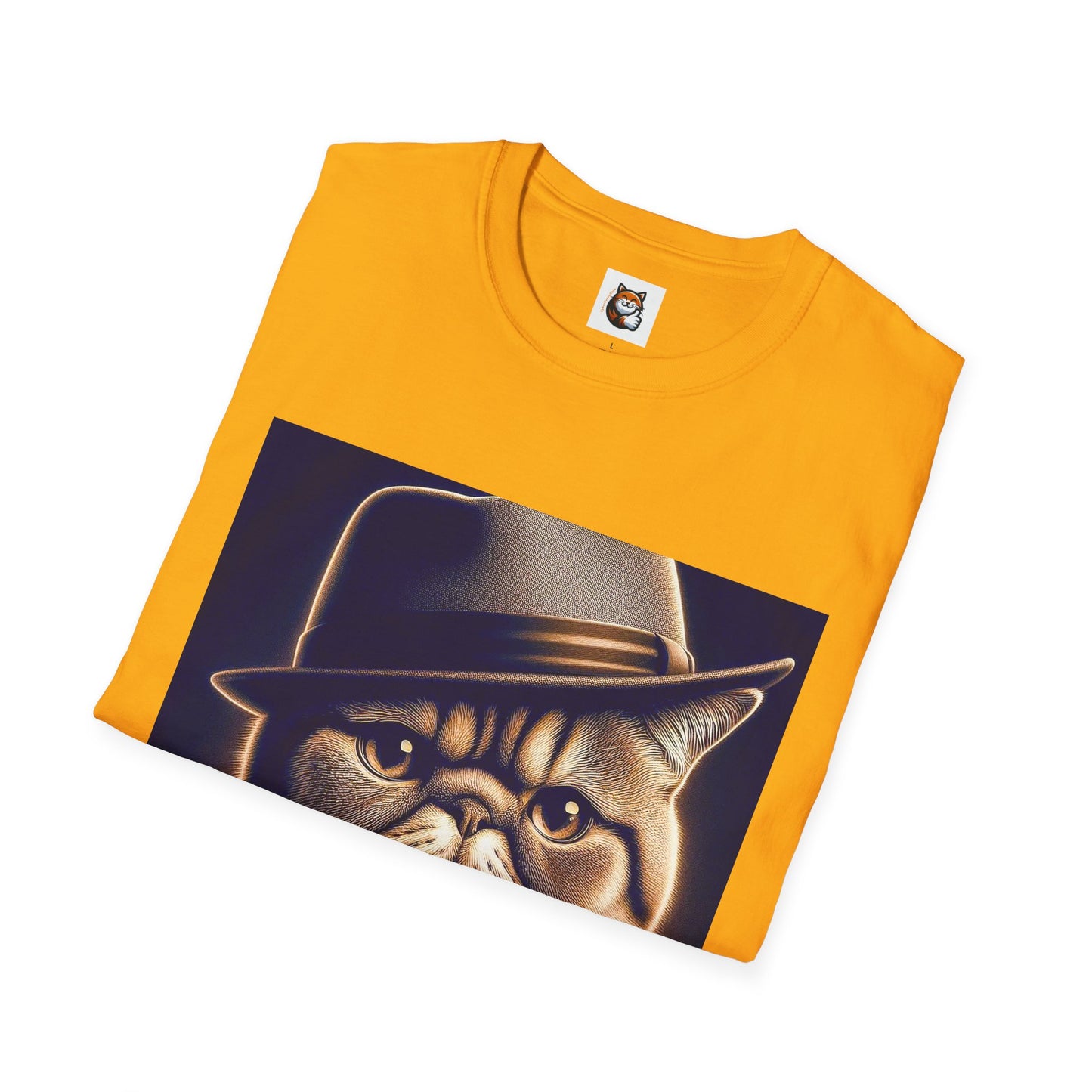 Exotic Shorthair Cat Unisex Softstyle T-Shirt
