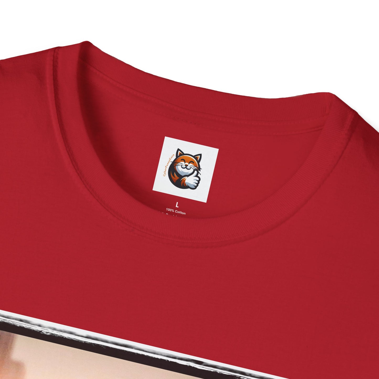 Wacky Devon Rex Cat Unisex Softstyle T-Shirt