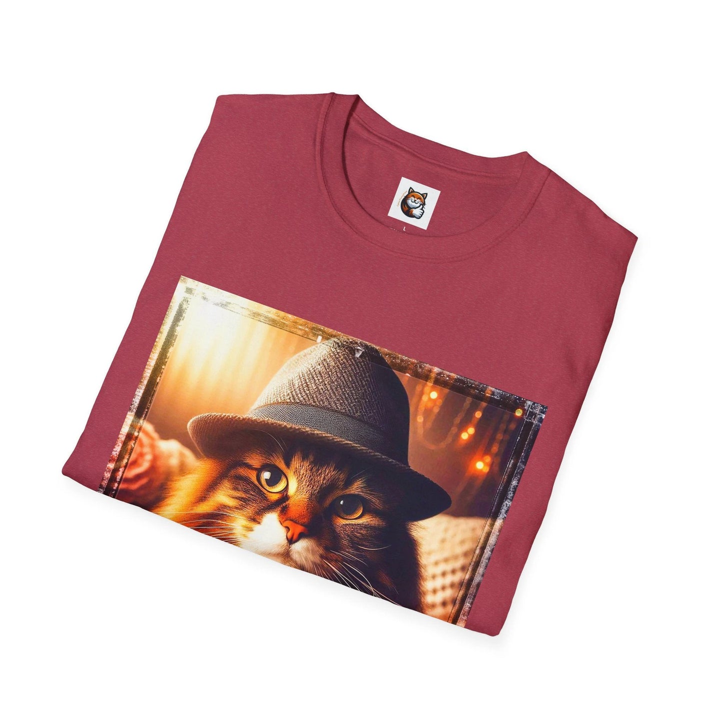 Norwegian Forest Cat Unisex Softstyle T-Shirt by Printify