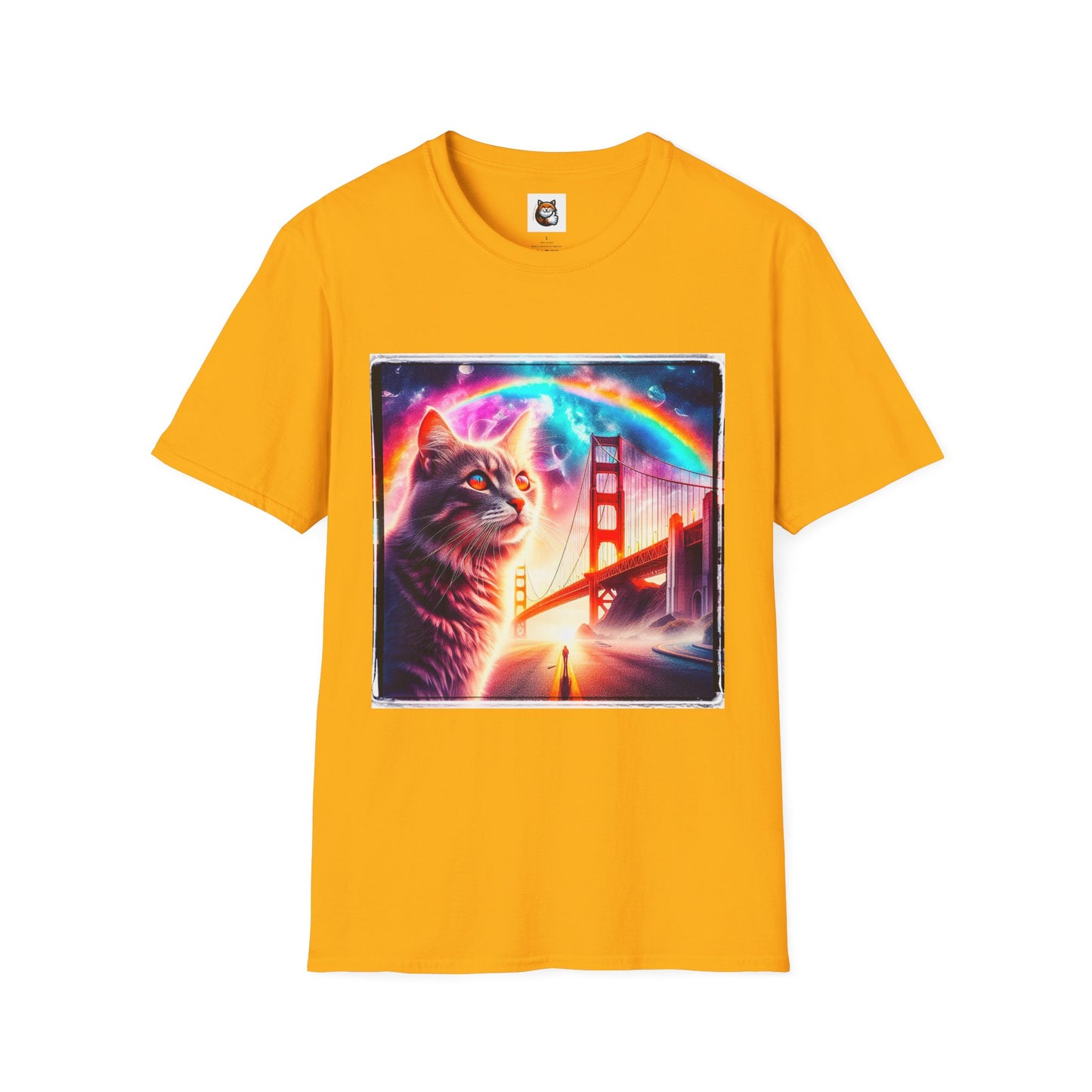 Domestic Cat Unisex Softstyle T-Shirt