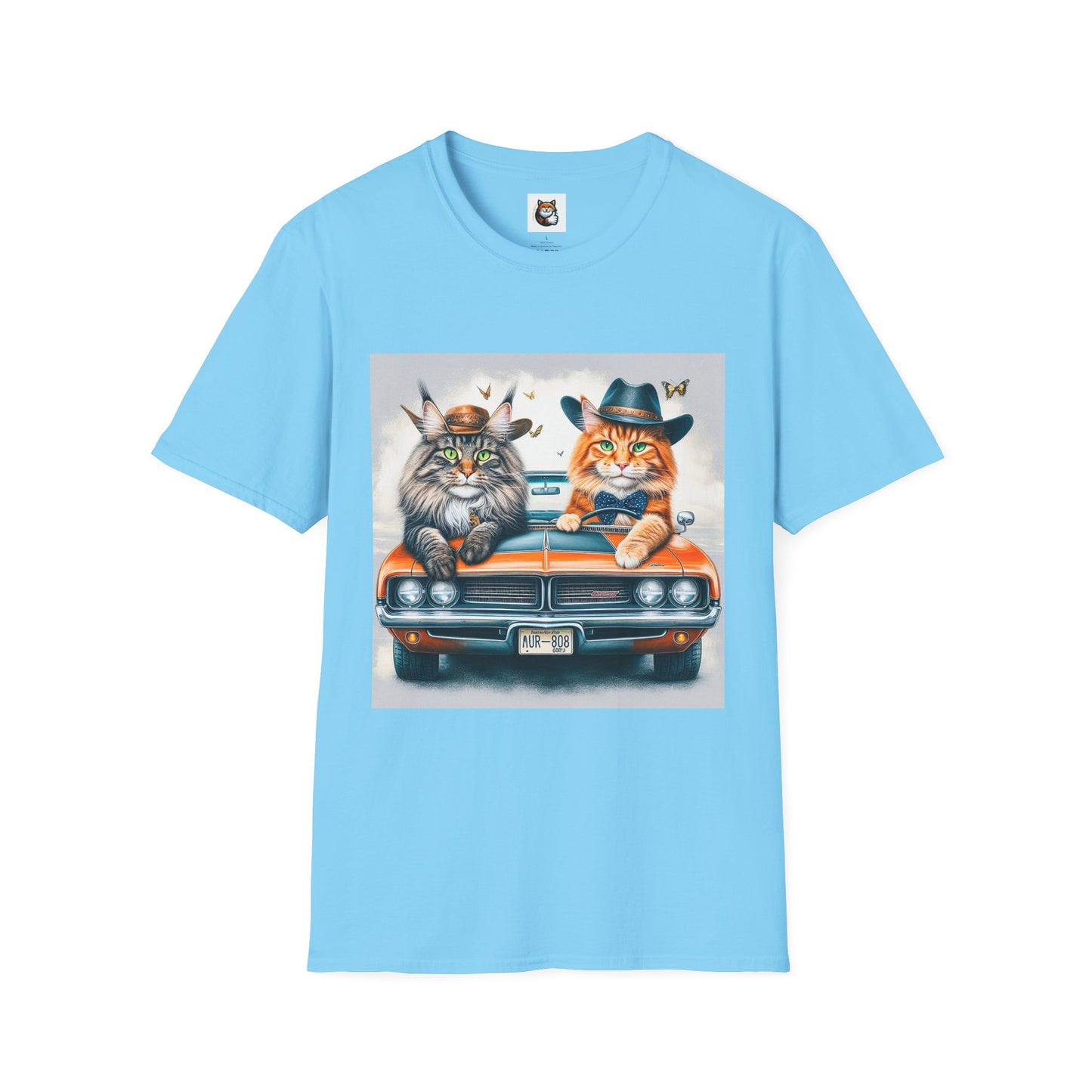 Wacky Maine Coon Unisex Softstyle T-Shirt