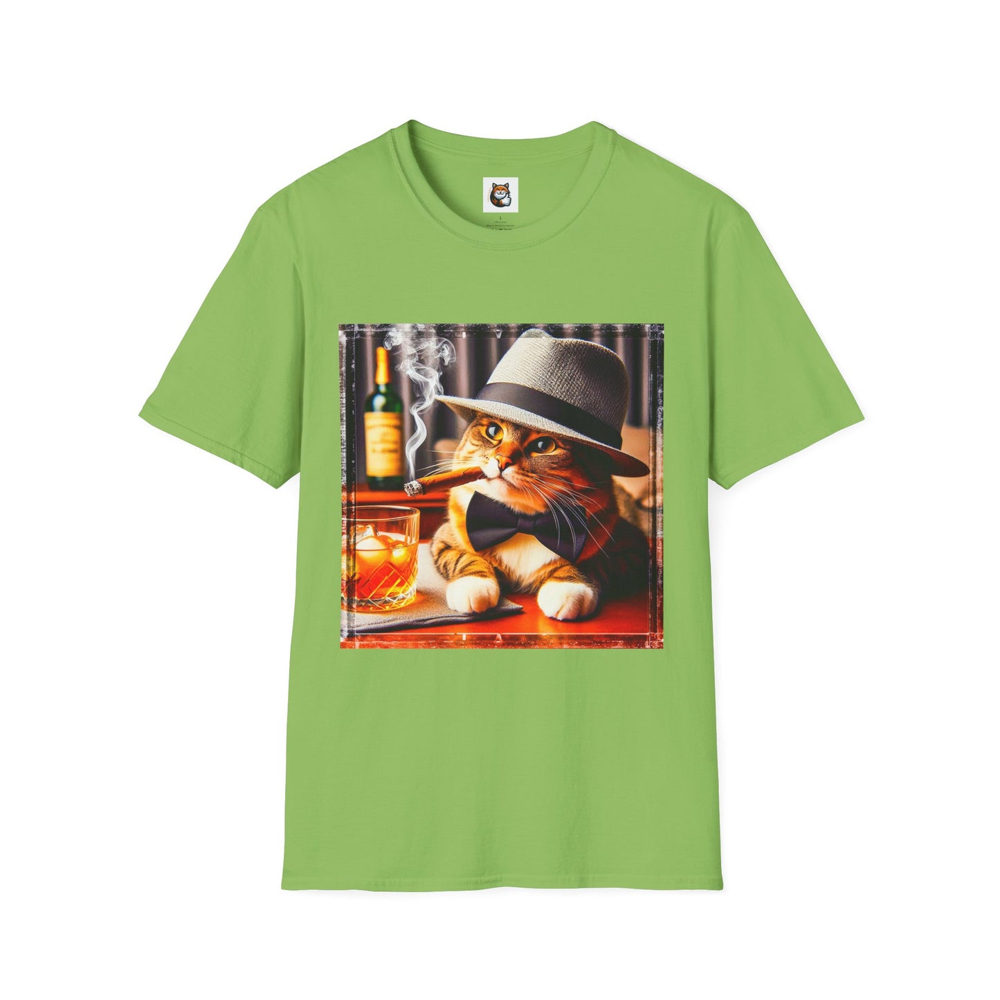 Domestic Cat Unisex Softstyle T-Shirt